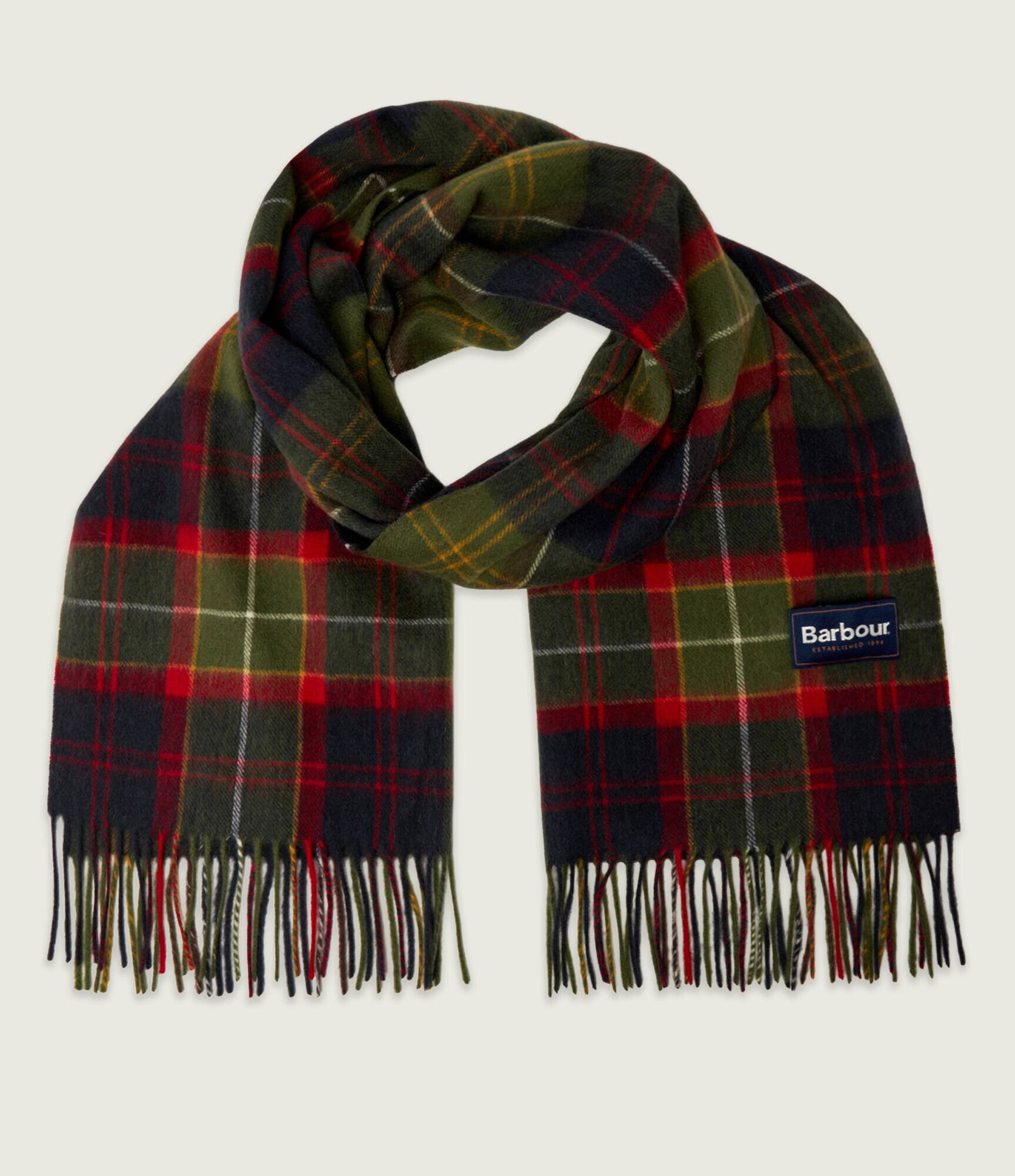 Barbour De lână șal Brack