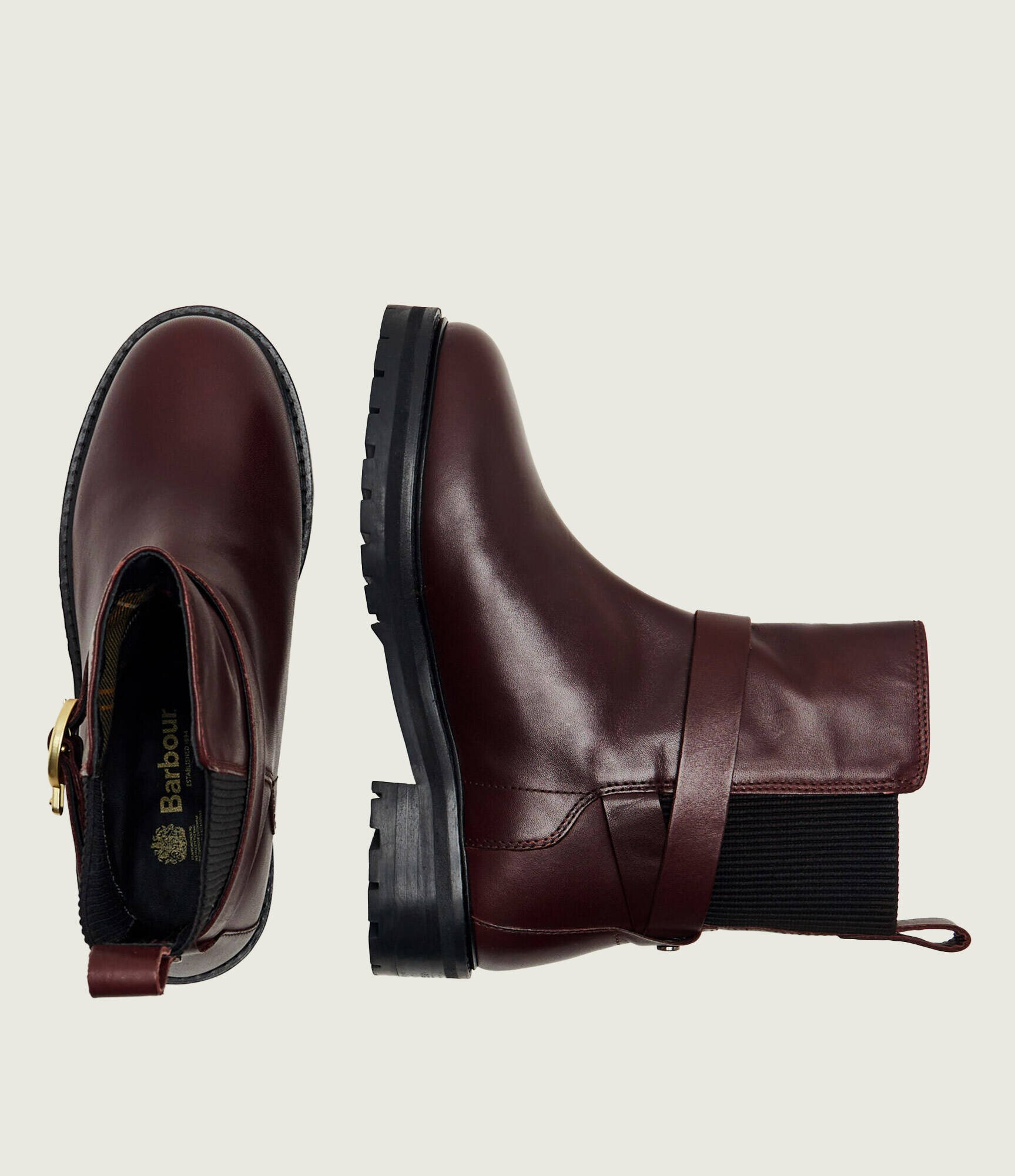 Barbour De piele ghete chelsea Alexandra
