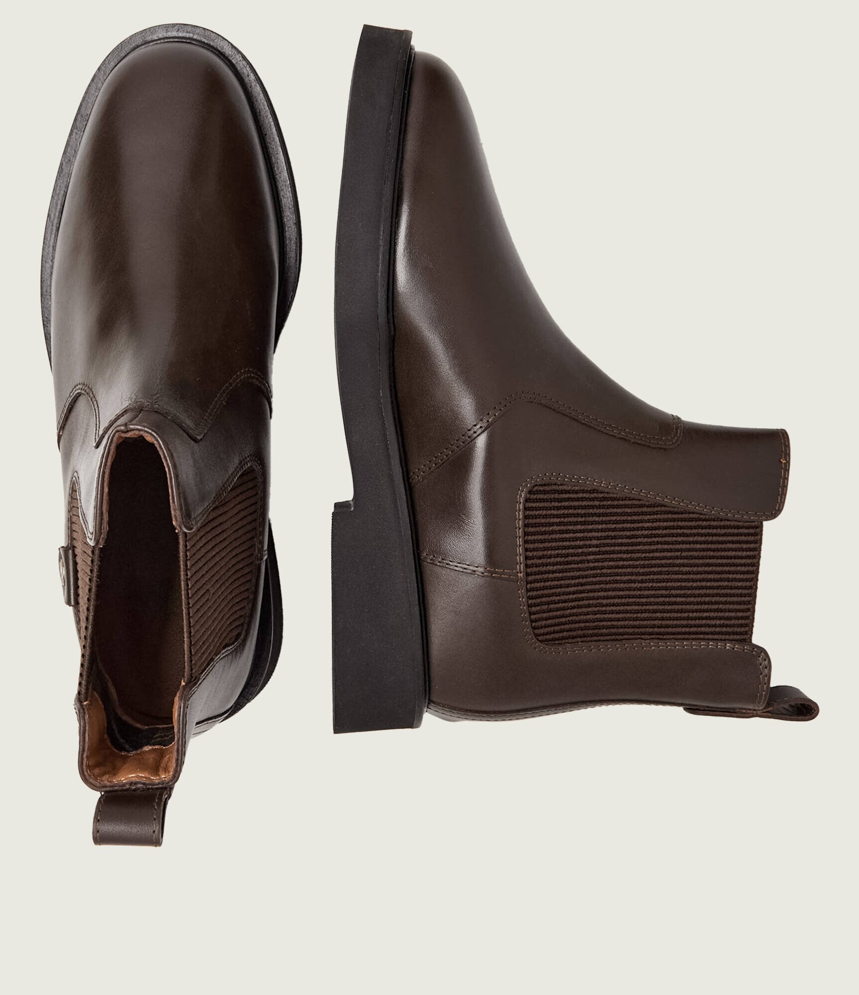 Barbour De piele ghete chelsea Delfina