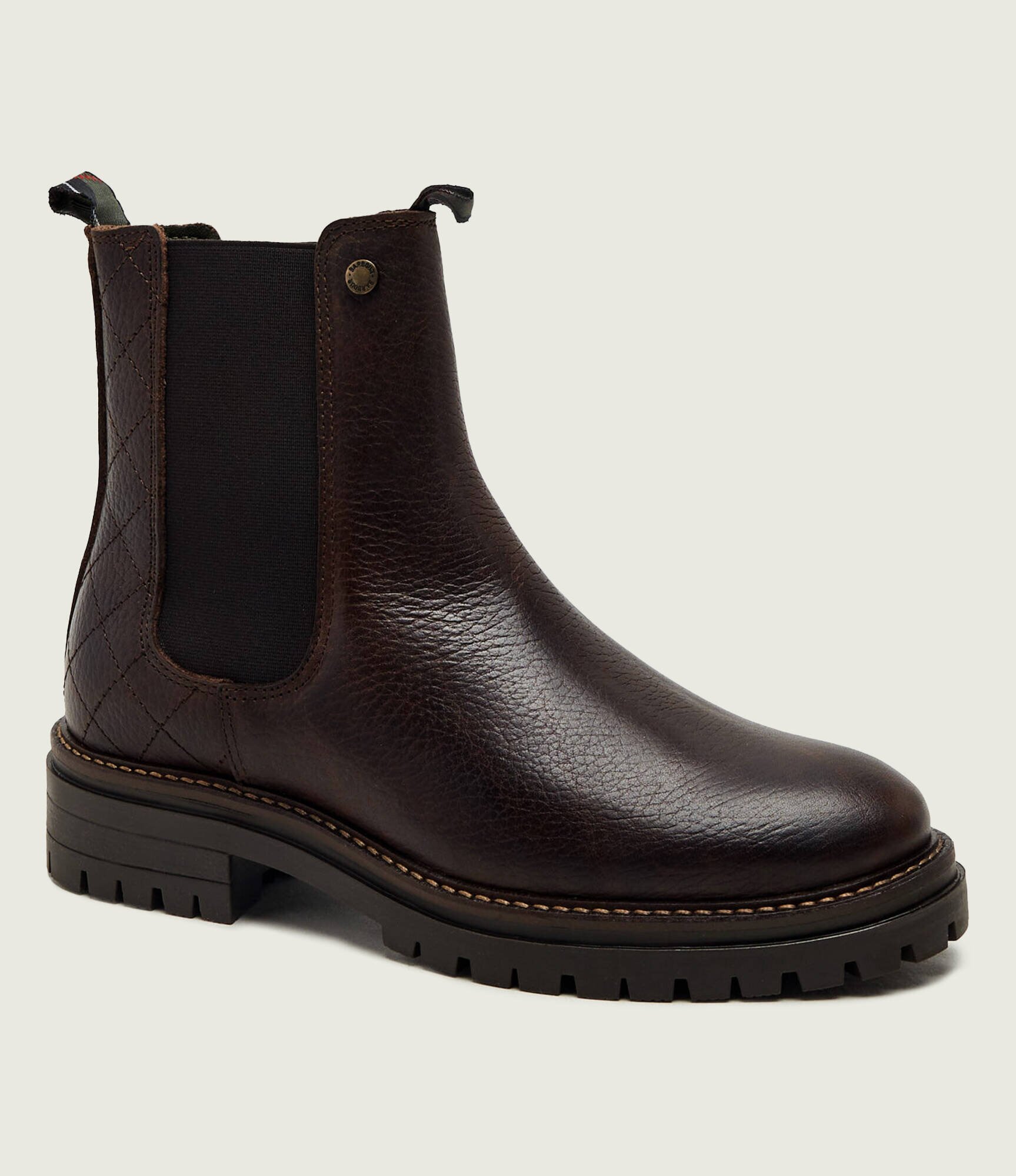 Barbour De piele ghete chelsea Evie