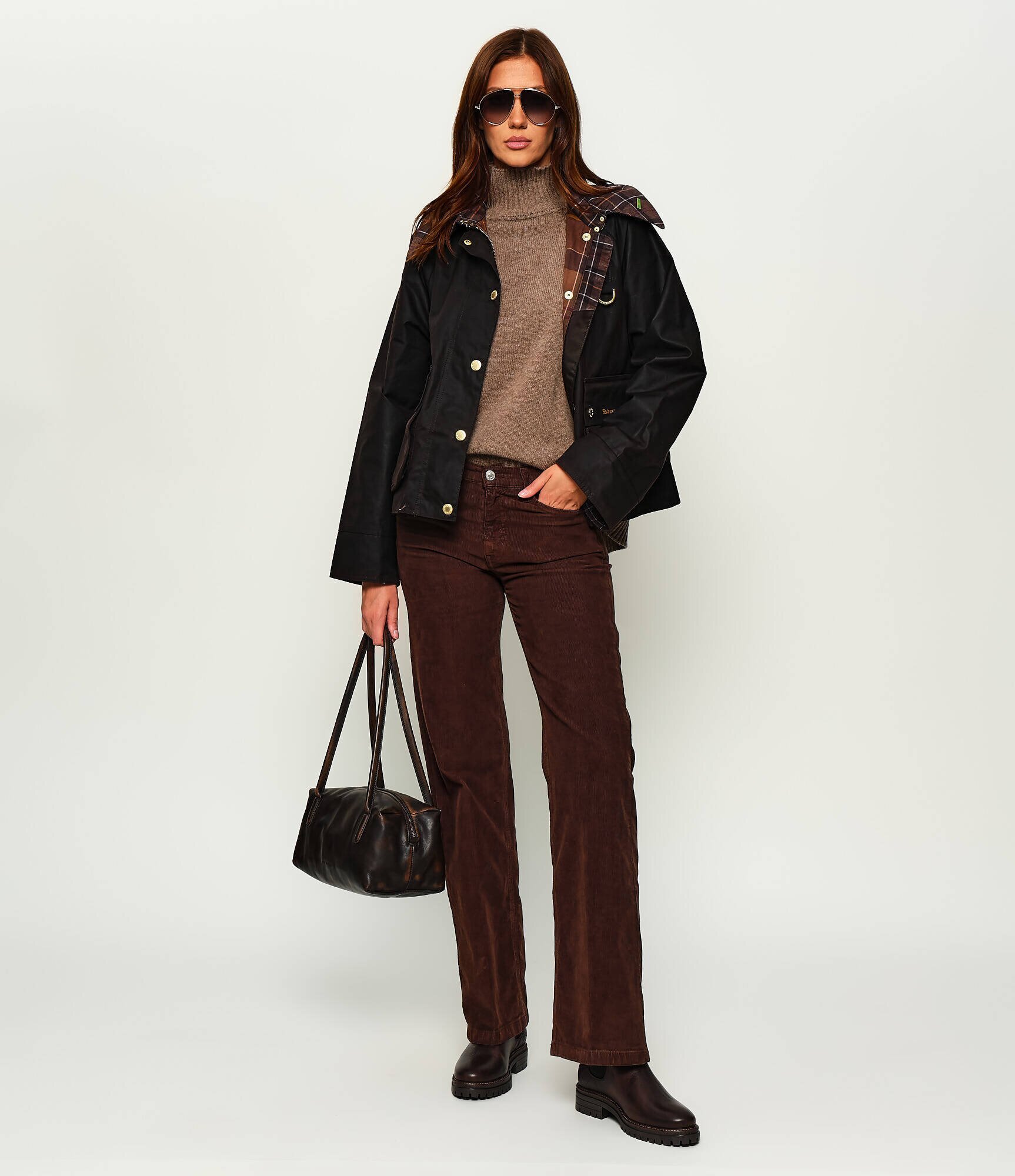 Barbour De piele ghete chelsea Evie