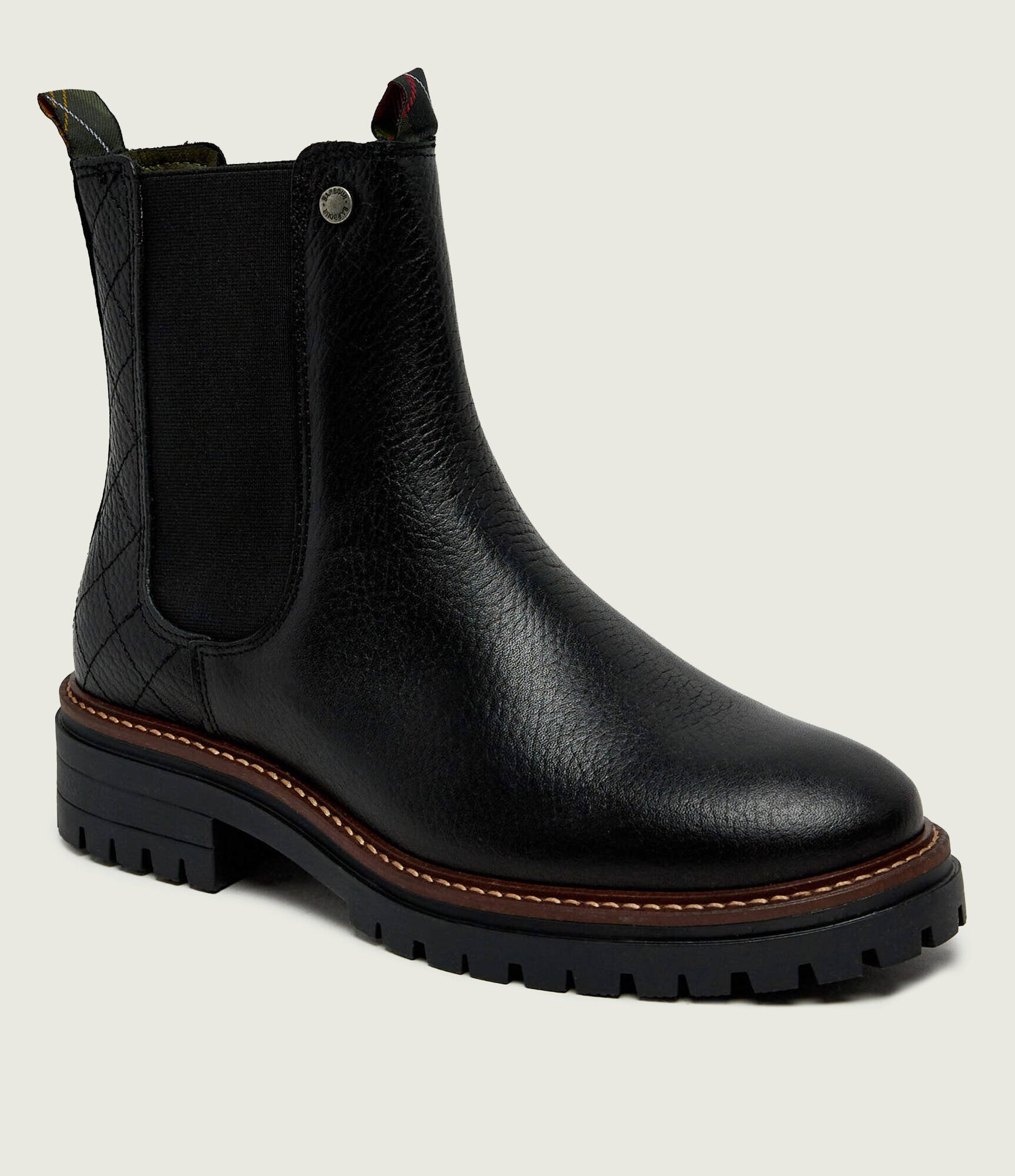 Barbour De piele ghete chelsea Evie