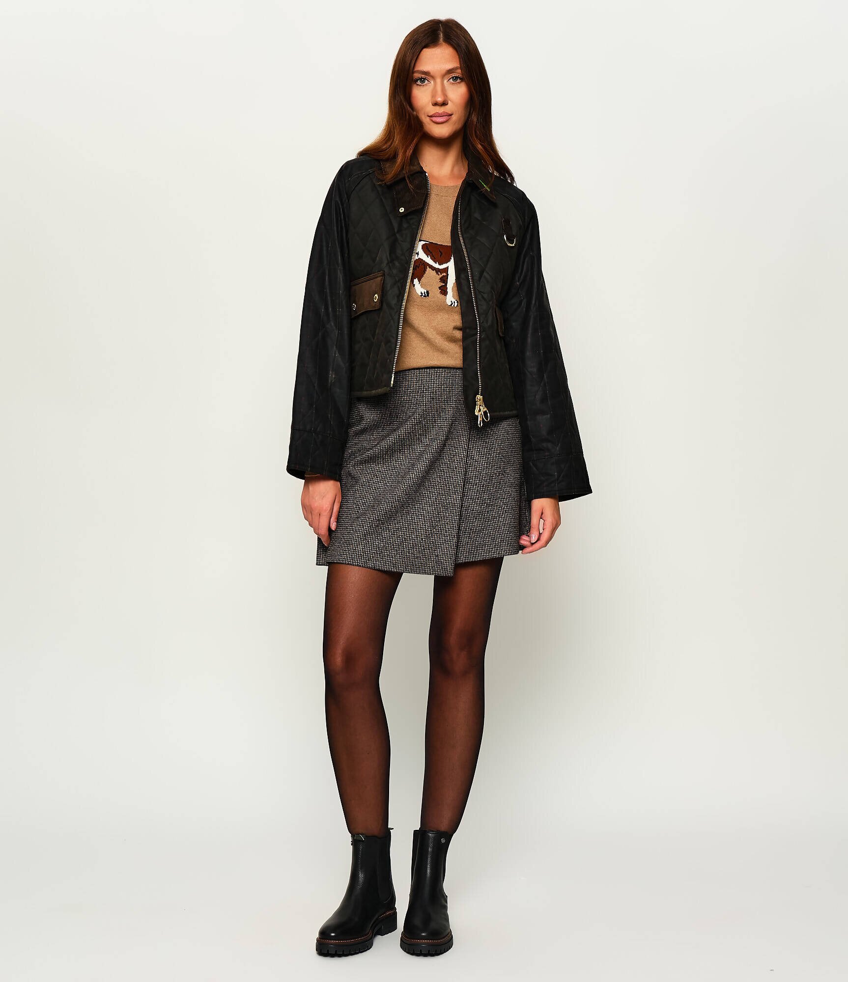Barbour De piele ghete chelsea Evie