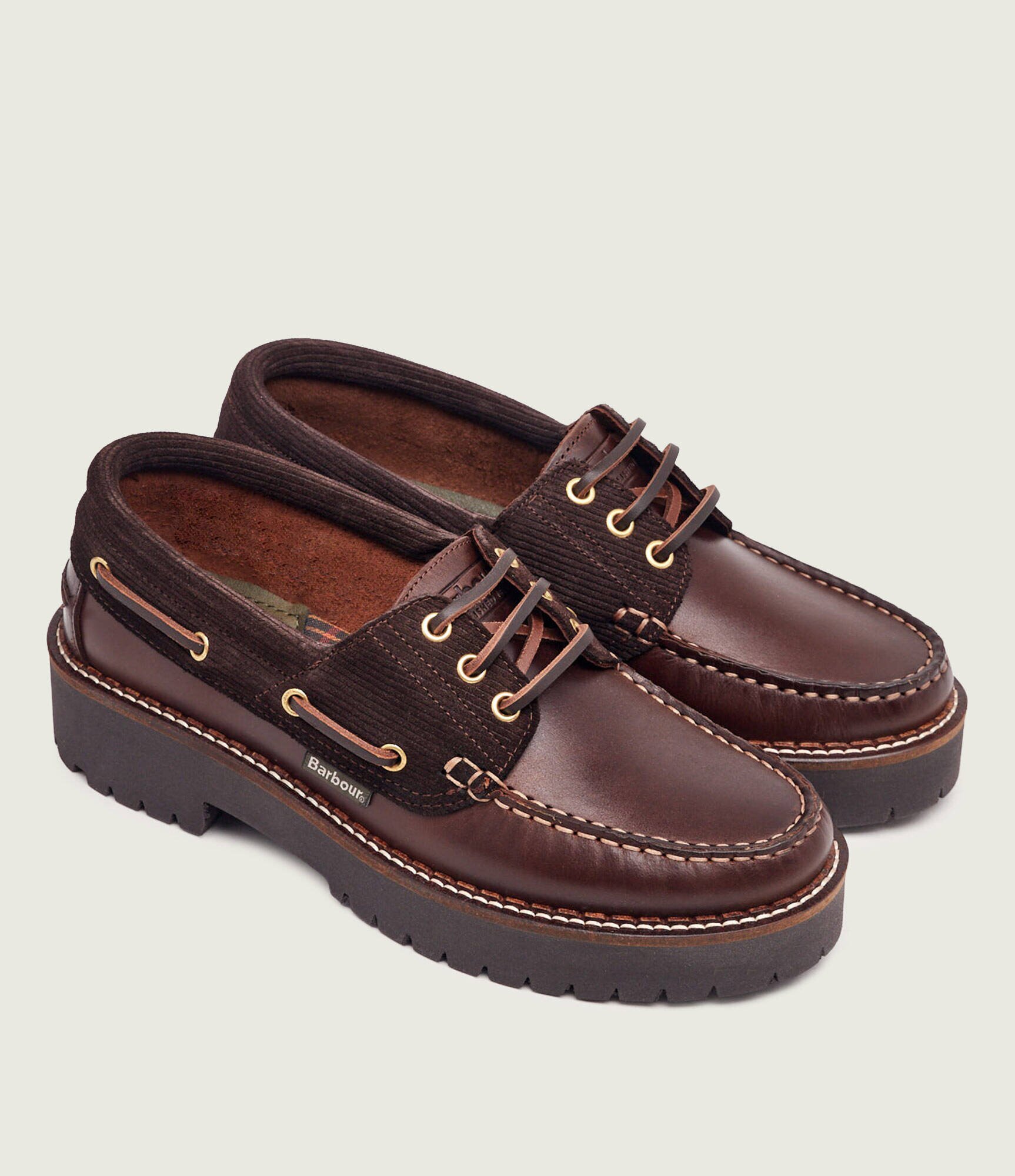 Barbour De piele pantofi loafer Darras