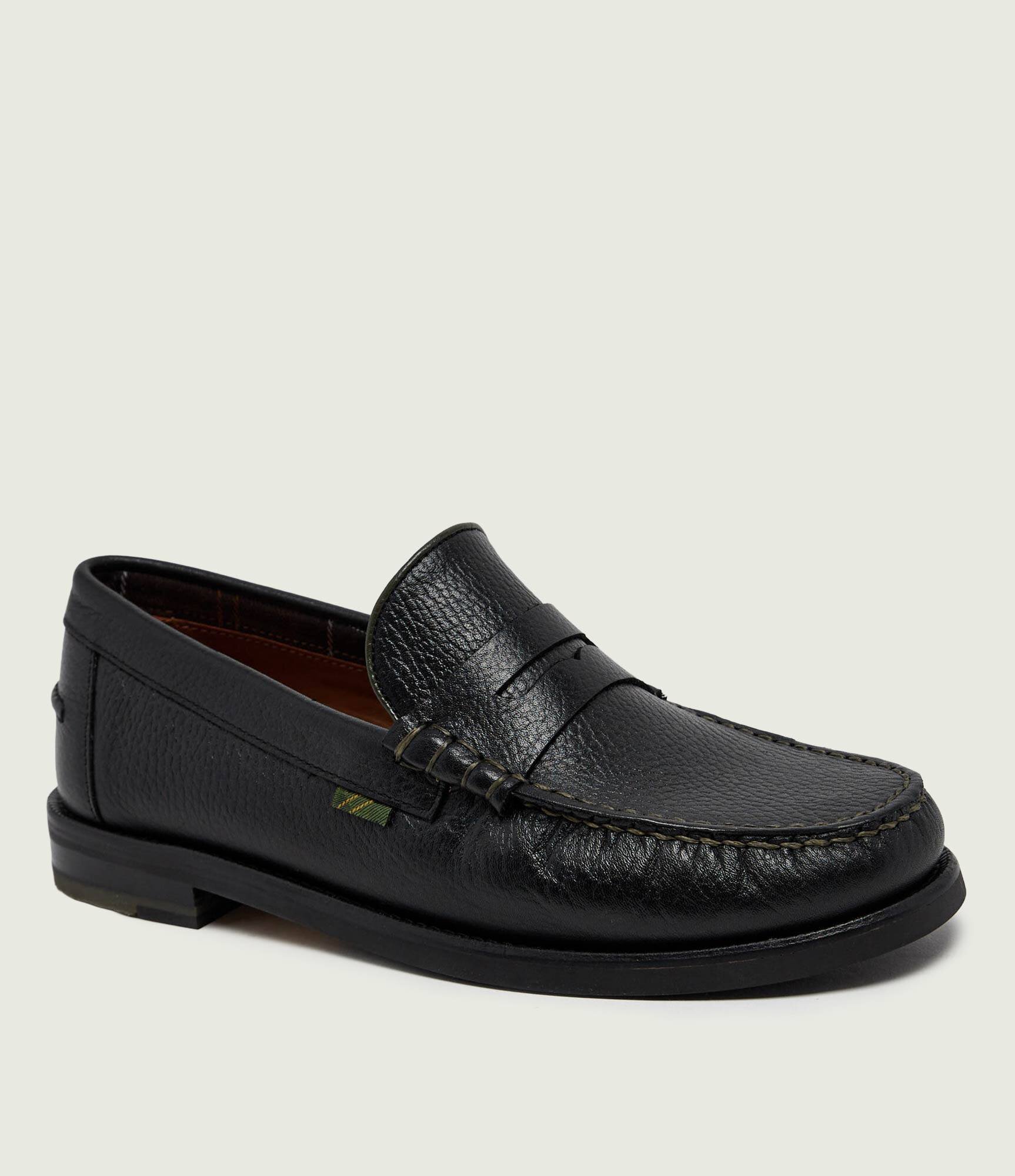 Barbour De piele pantofi loafer Linford
