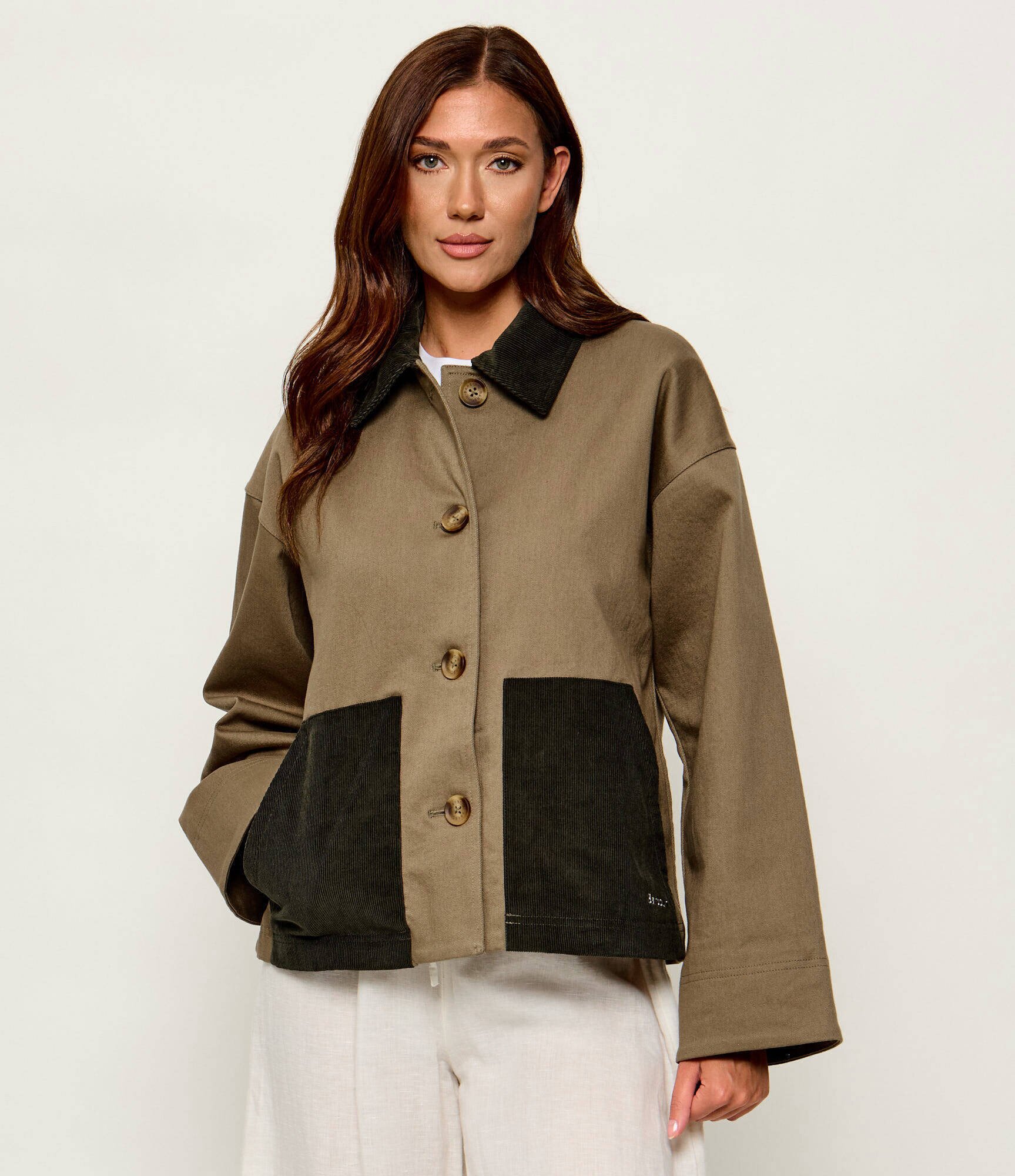 Barbour Geacă Cloverdale | Relaxed fit | catifea reiată