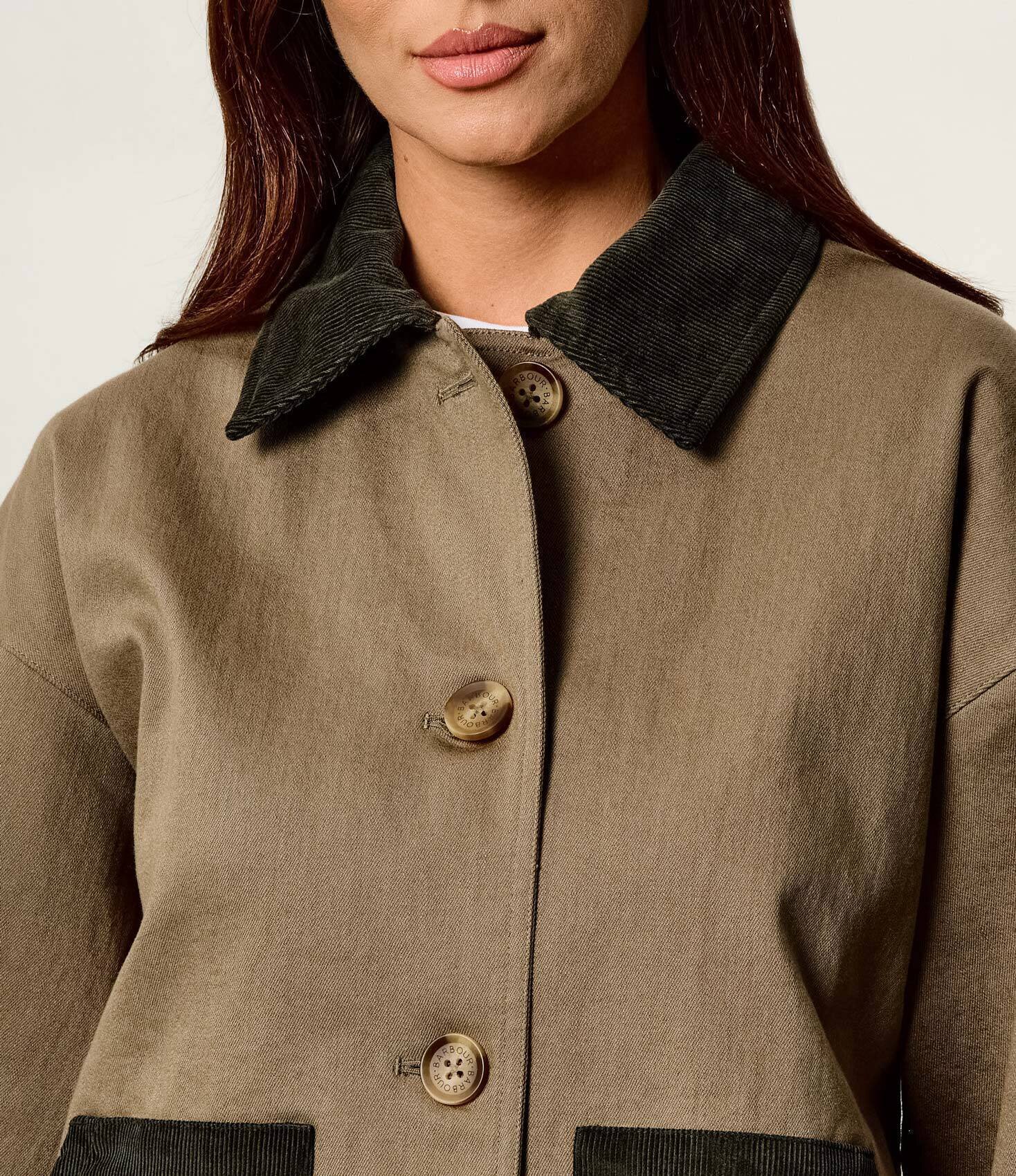 Barbour Geacă Cloverdale | Relaxed fit | catifea reiată