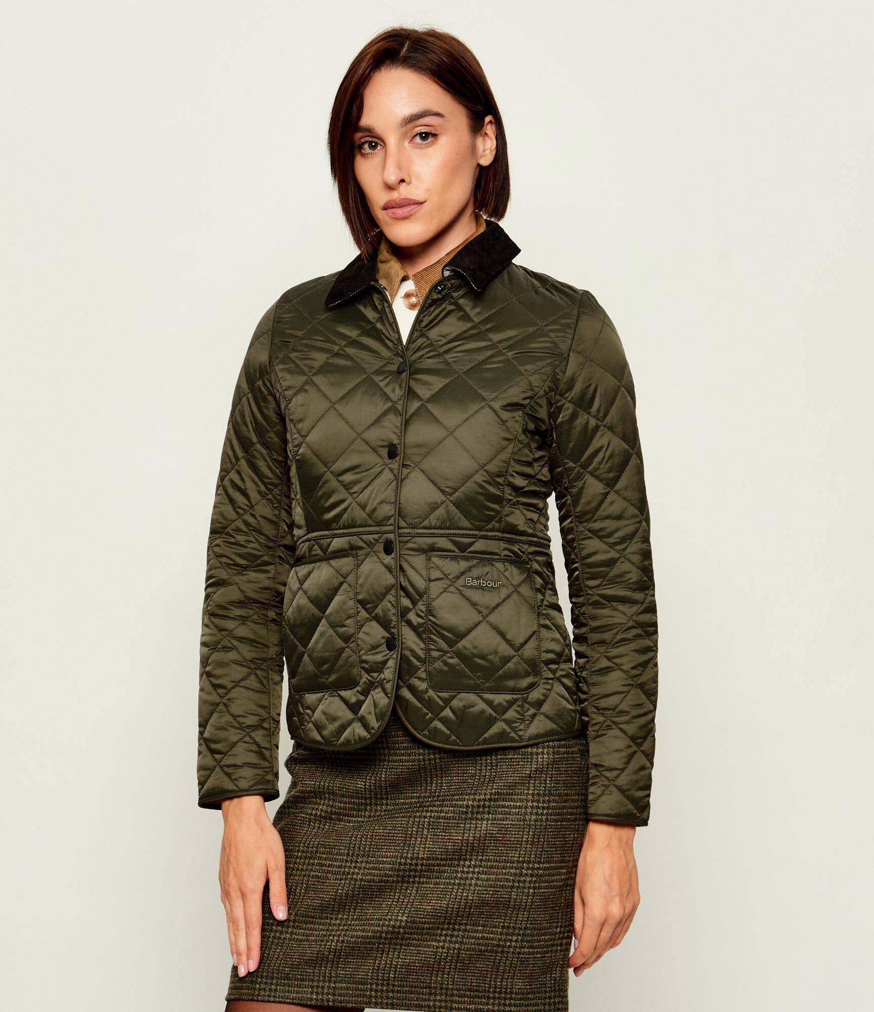 Barbour Geacă Deveron | Slim Fit | catifea reiată