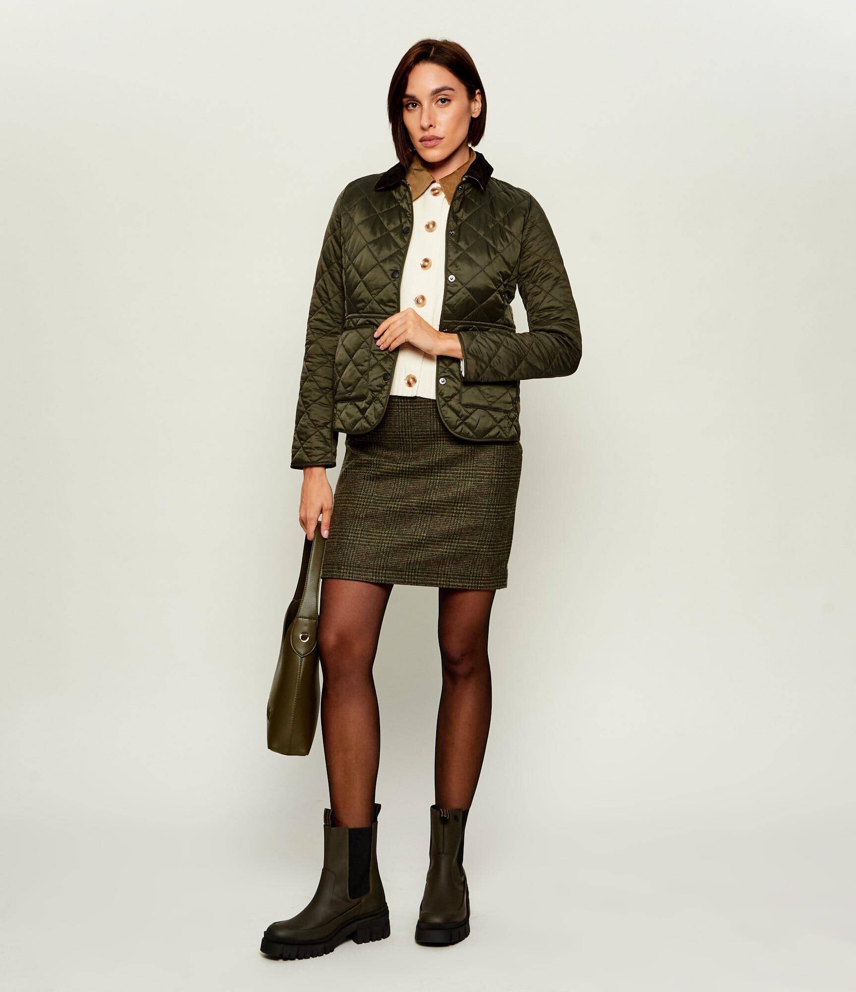 Barbour Geacă Deveron | Slim Fit | catifea reiată