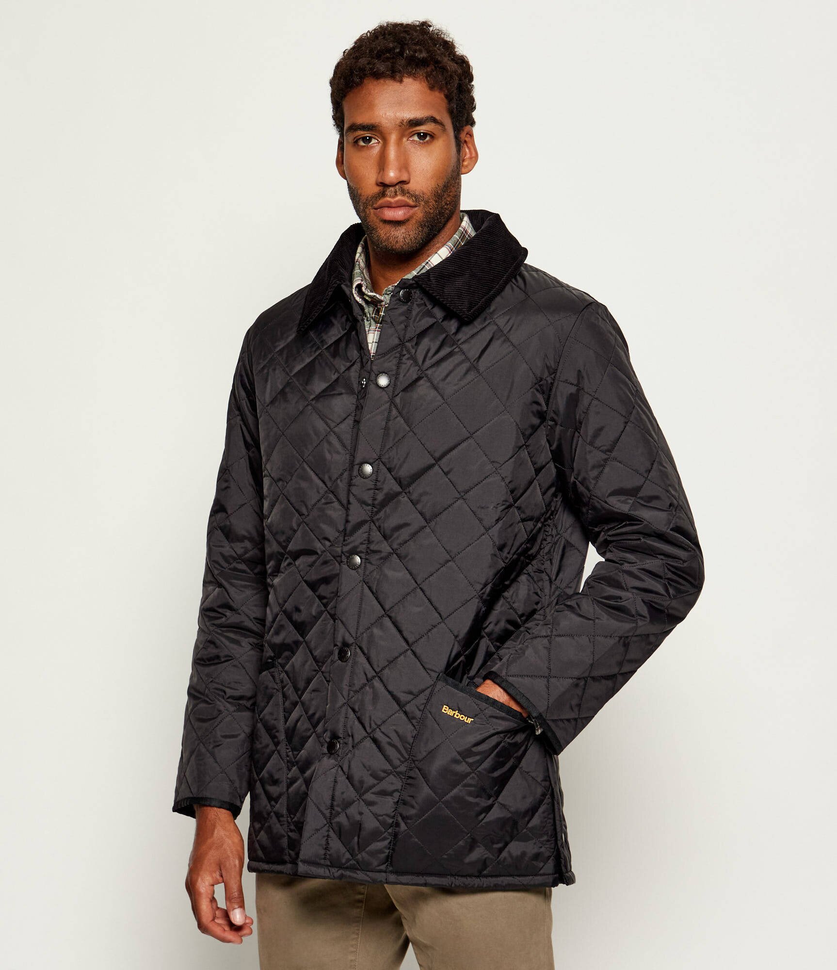 Barbour Geacă Liddesdale | Loose fit | catifea reiată
