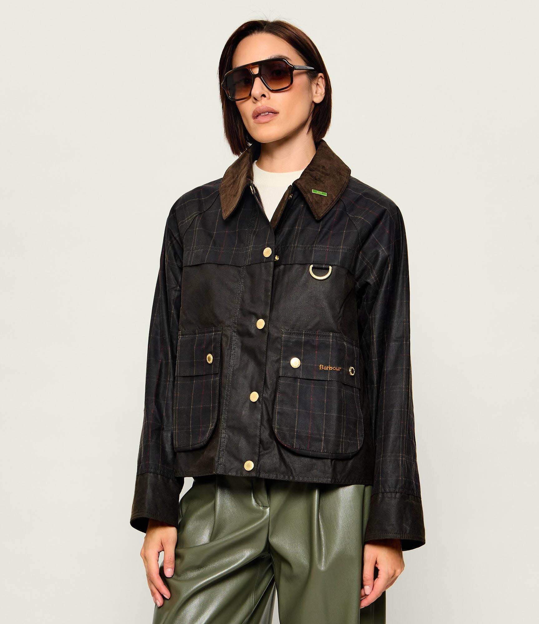 Barbour Geacă Tartan | regular fit | catifea reiată