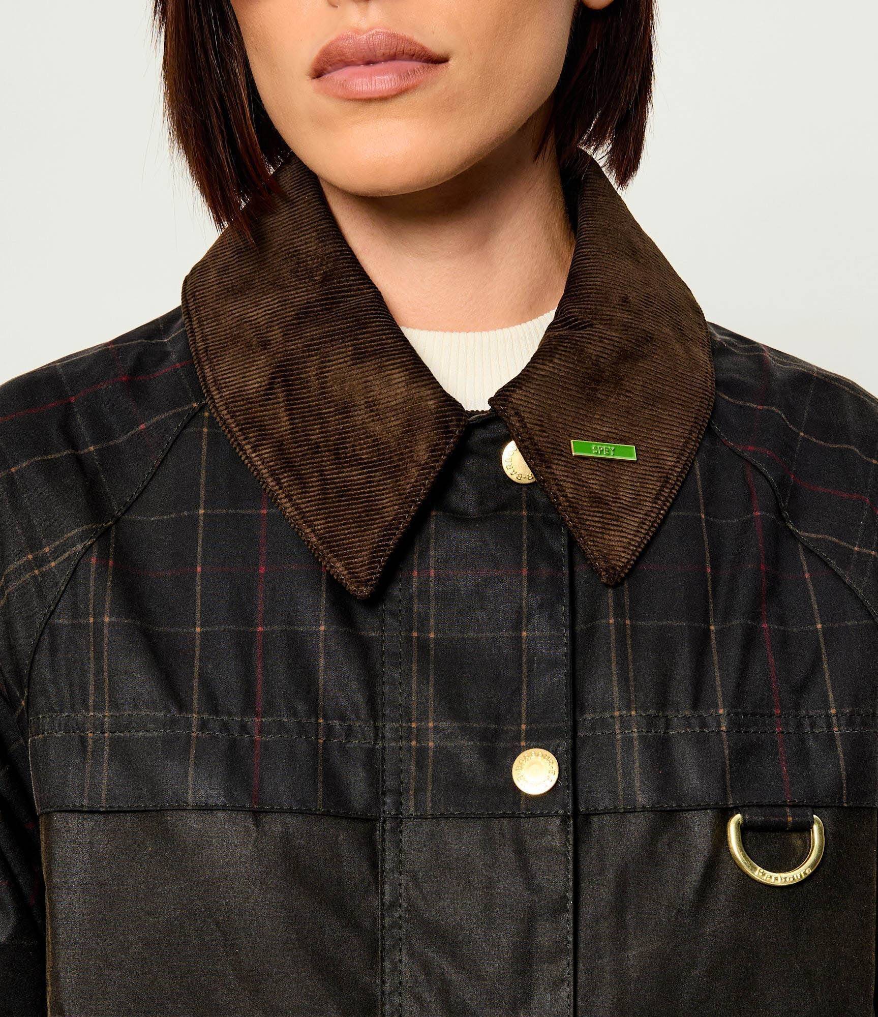 Barbour Geacă Tartan | regular fit | catifea reiată