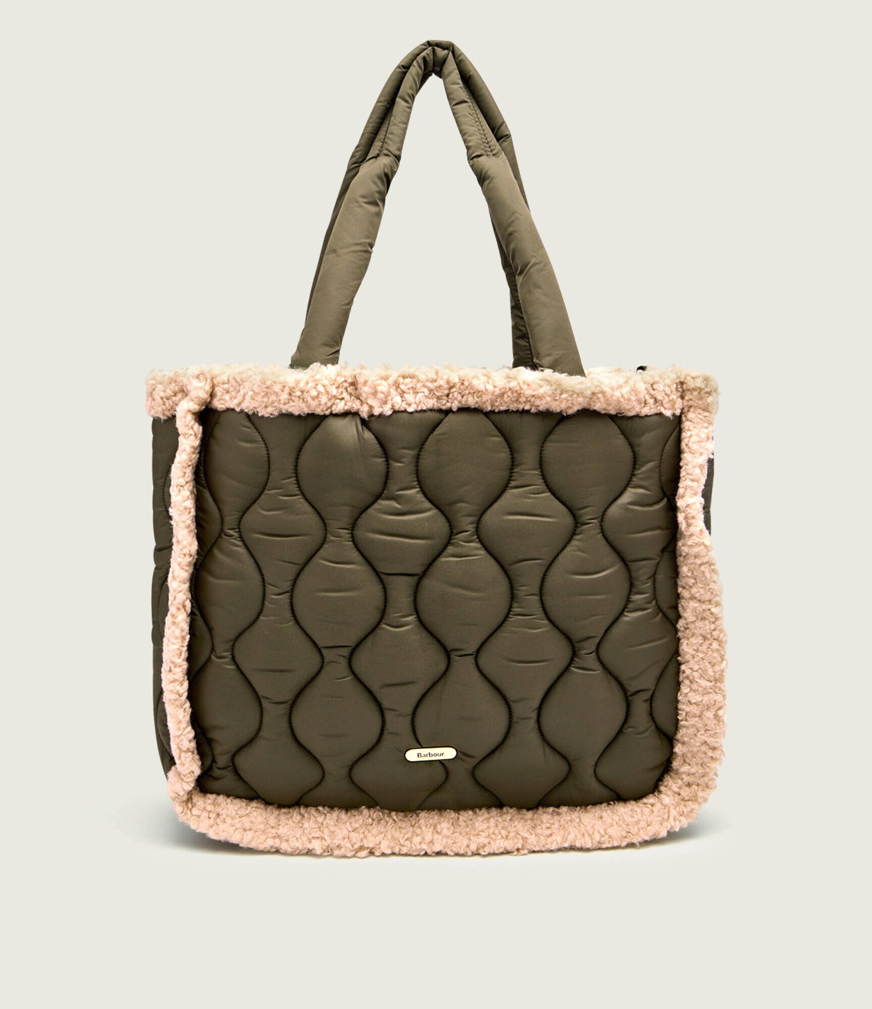Barbour Geantă shopper Marnie Quilt | shearling