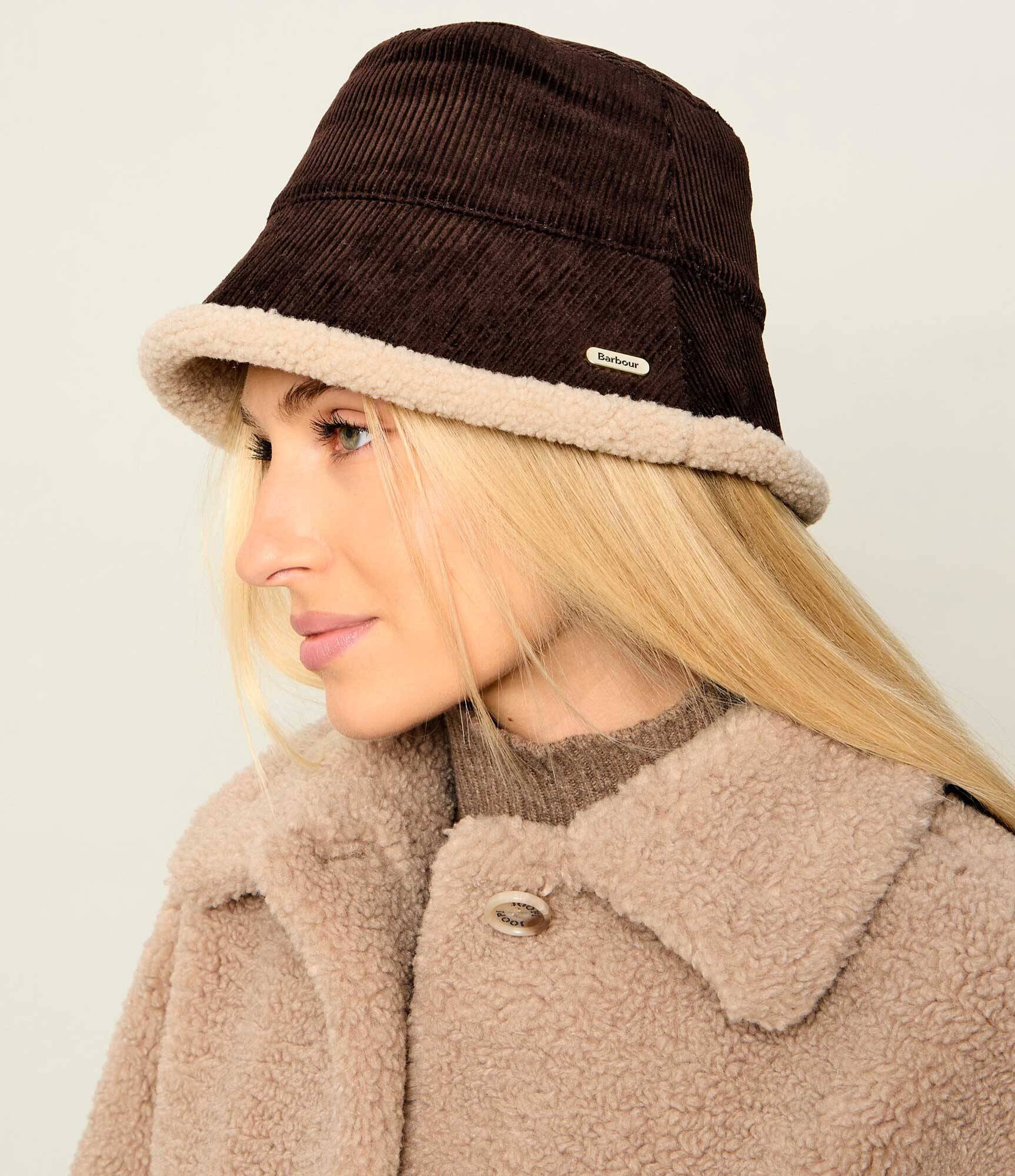 Barbour Pălărie Overton | catifea reiată | shearling