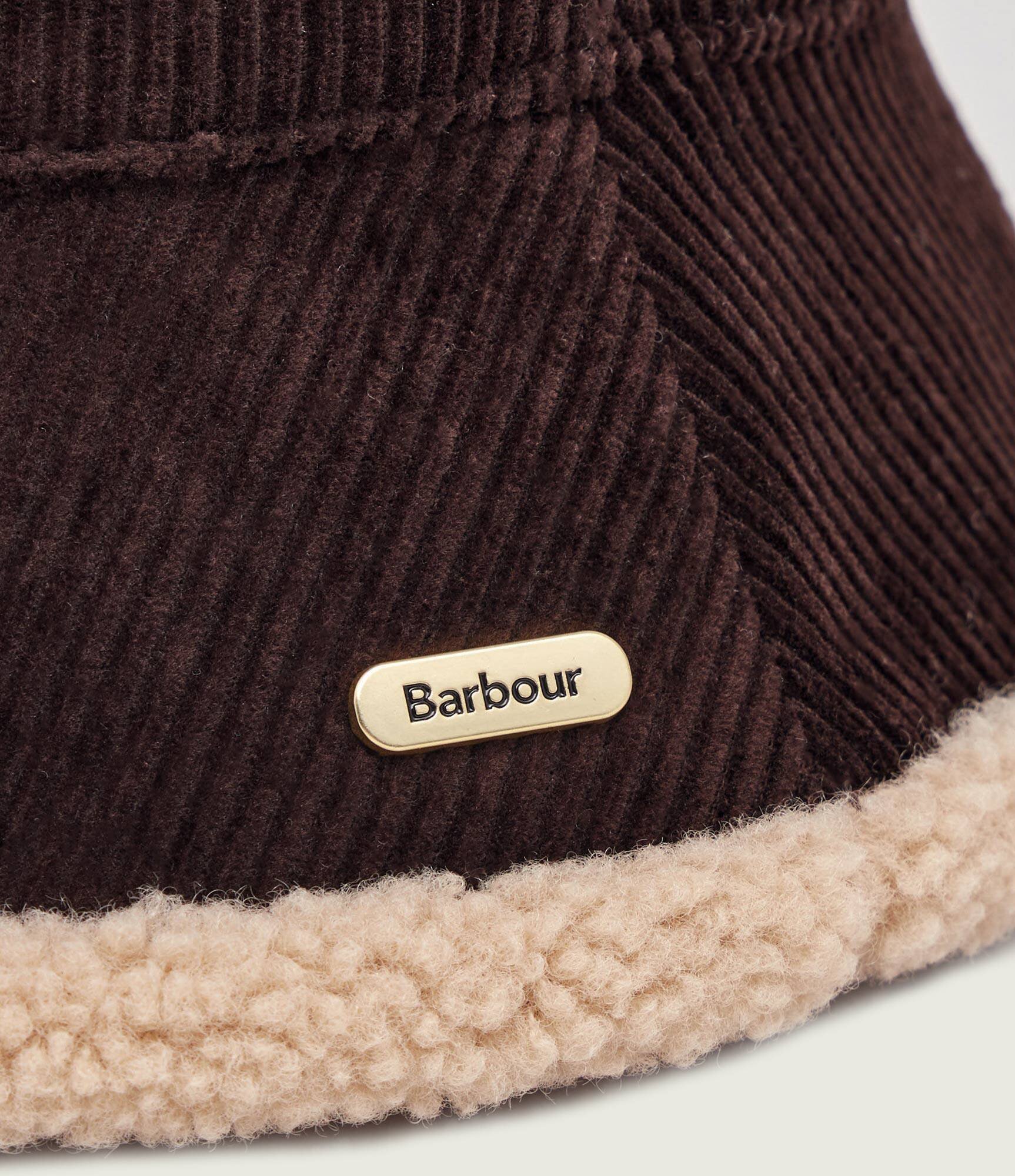 Barbour Pălărie Overton | catifea reiată | shearling