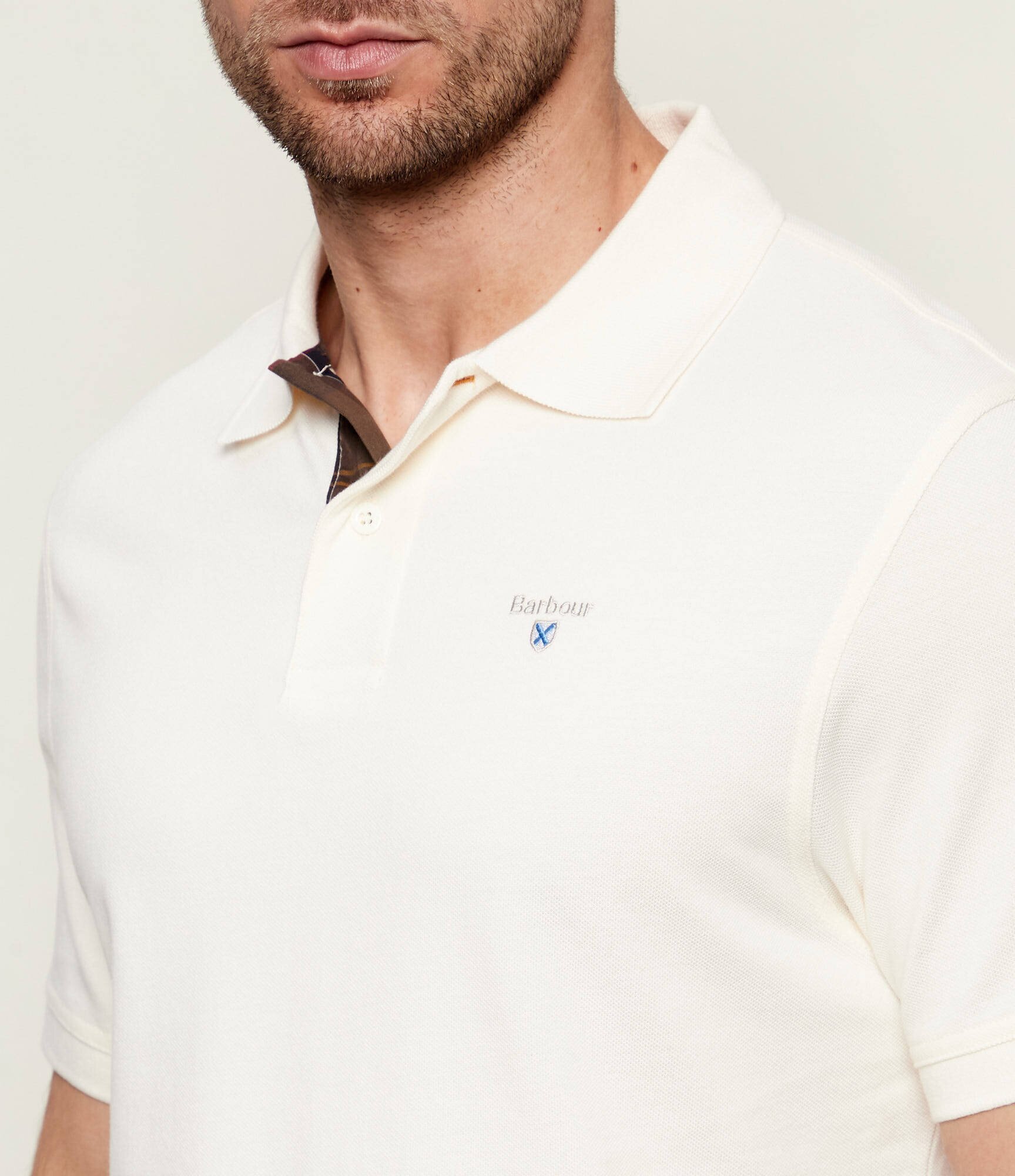 Barbour Polo Tartan | Tailored slim | pique