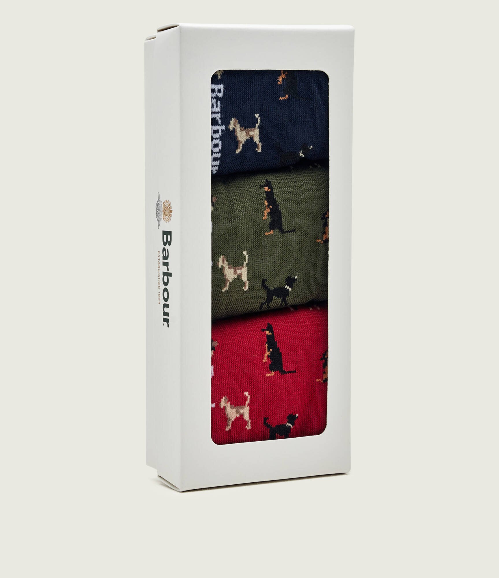Barbour Șosete 3-pack Dog