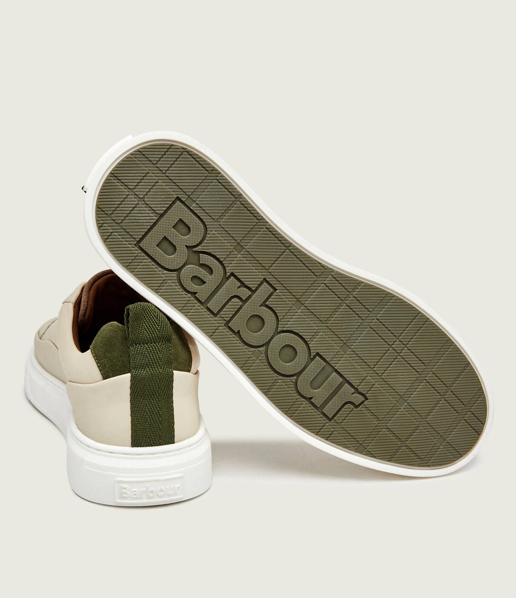Barbour Teniși din piele Stannington | piele întoarsă