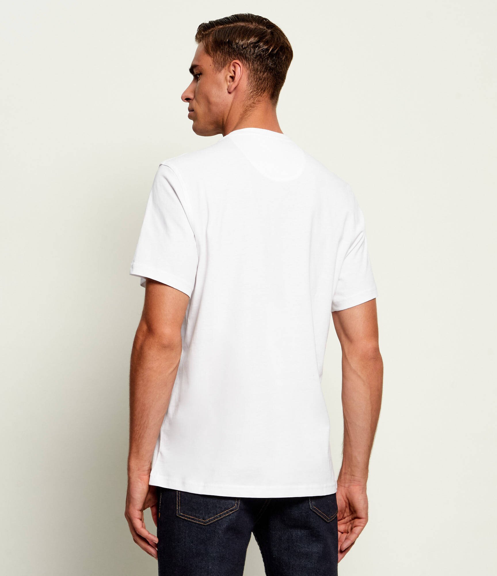 Barbour Tricou Halstow Logo | Tailored slim