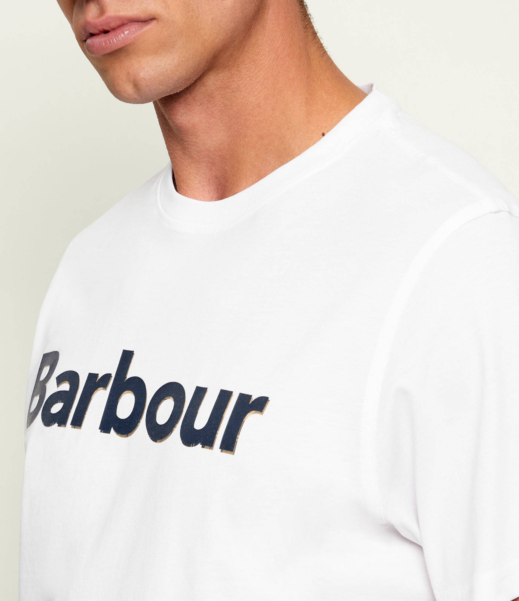 Barbour Tricou Halstow Logo | Tailored slim
