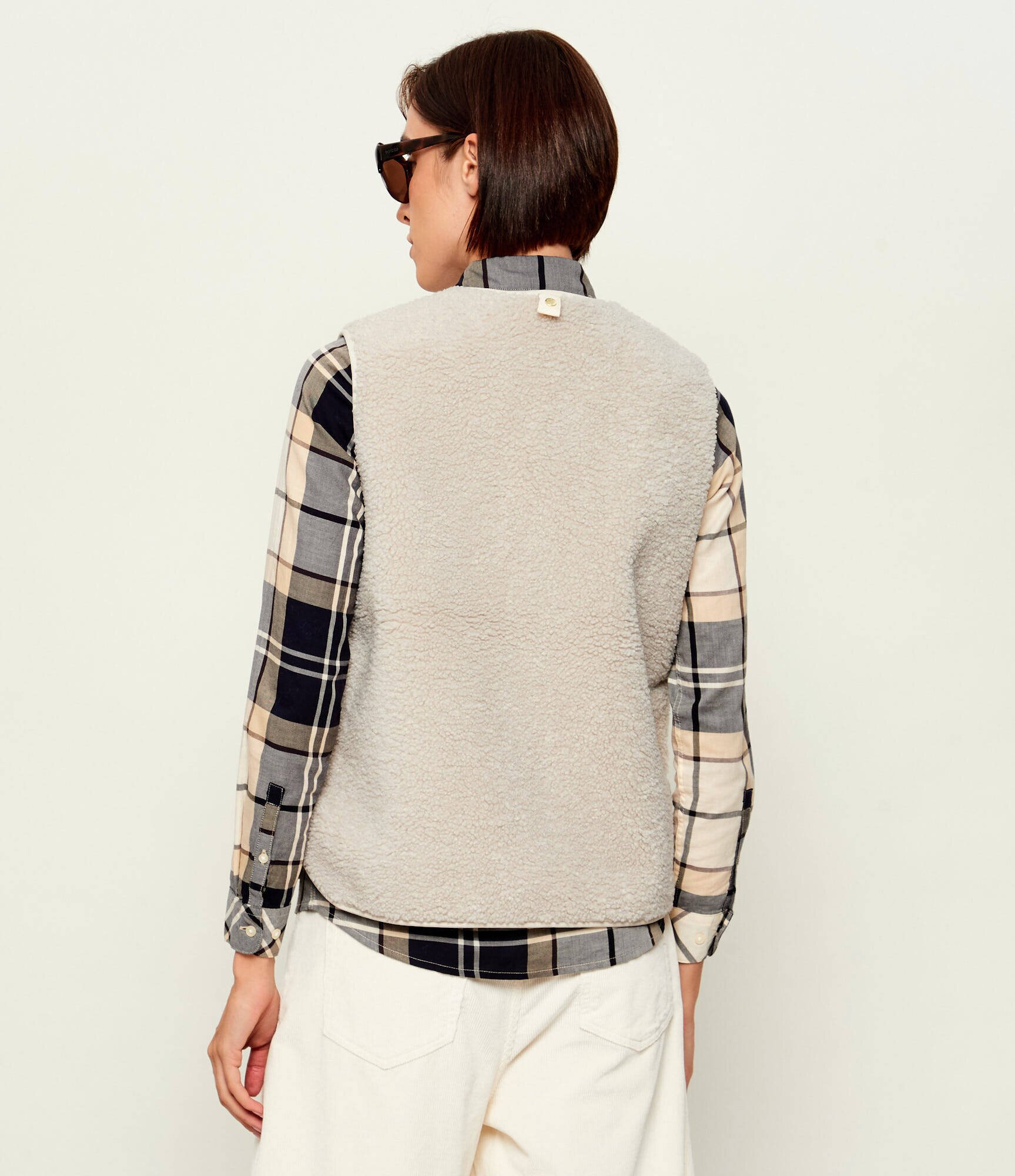 Barbour Vestă Bainford | regular fit | shearling
