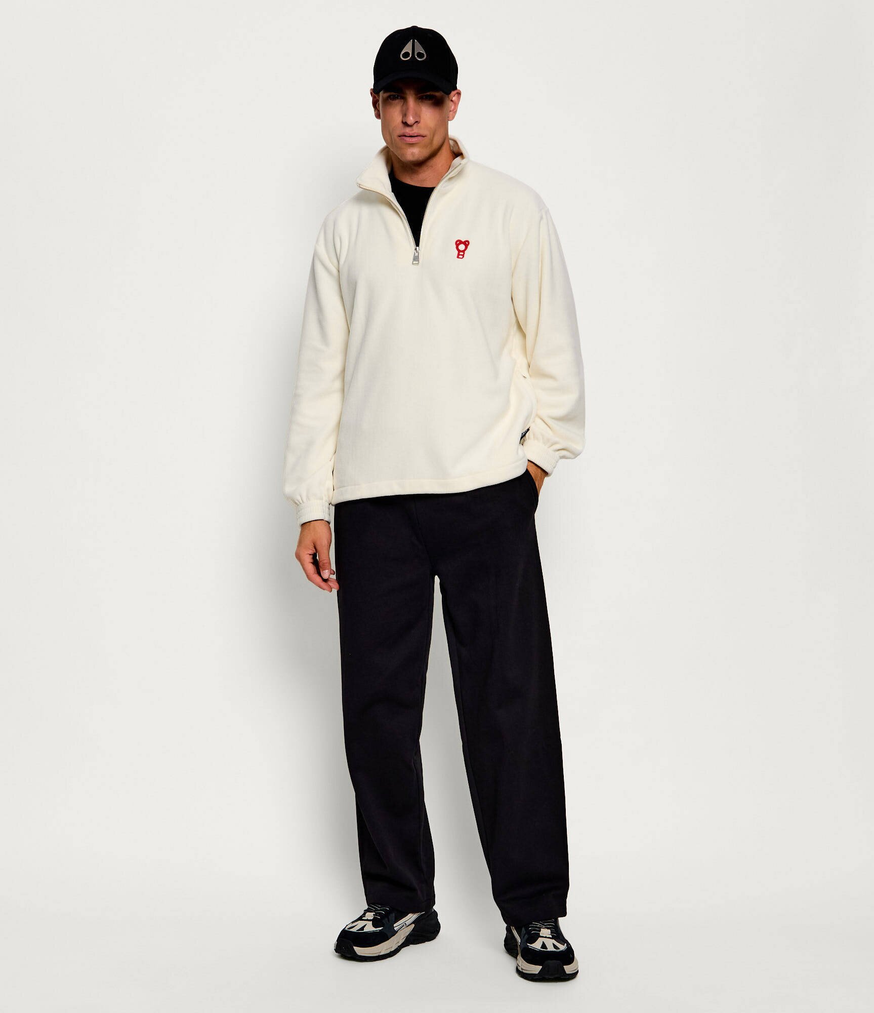 Baron Filou Din fleece hanorac | Relaxed fit