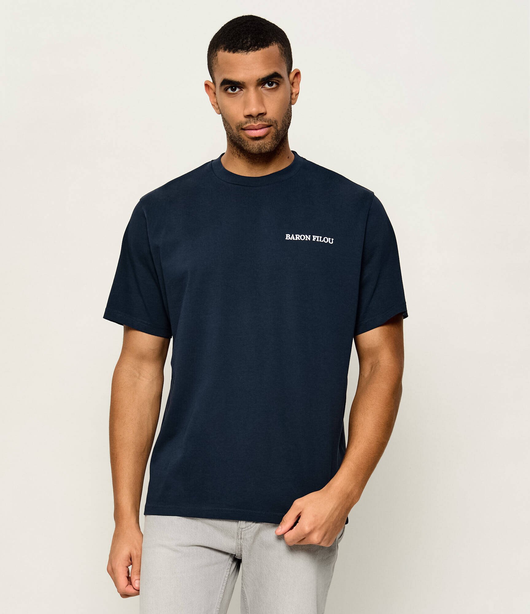 Baron Filou Tricou Car With Skis | Oversize fit