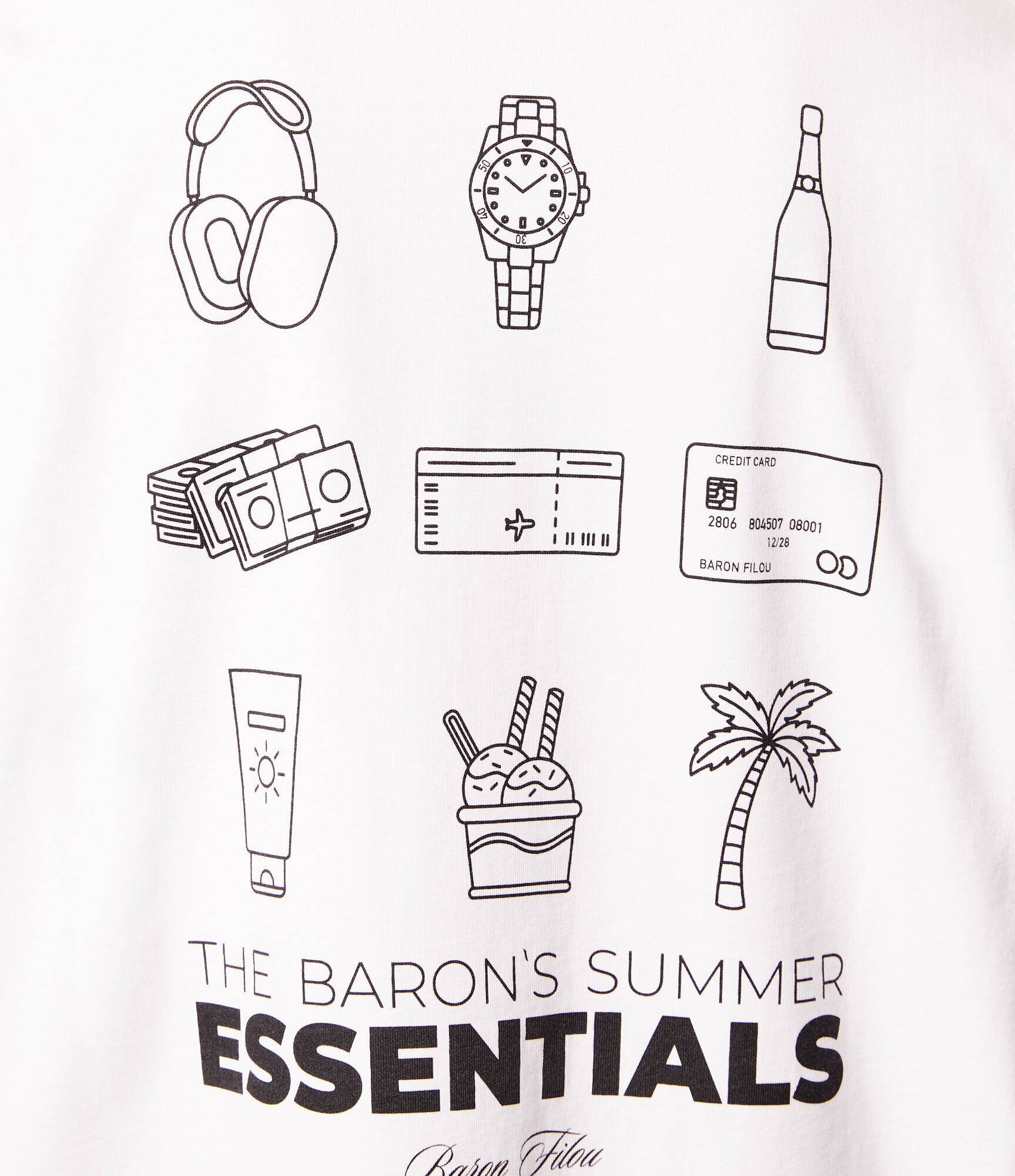 Baron Filou Tricou Summer Essentials | Oversize fit