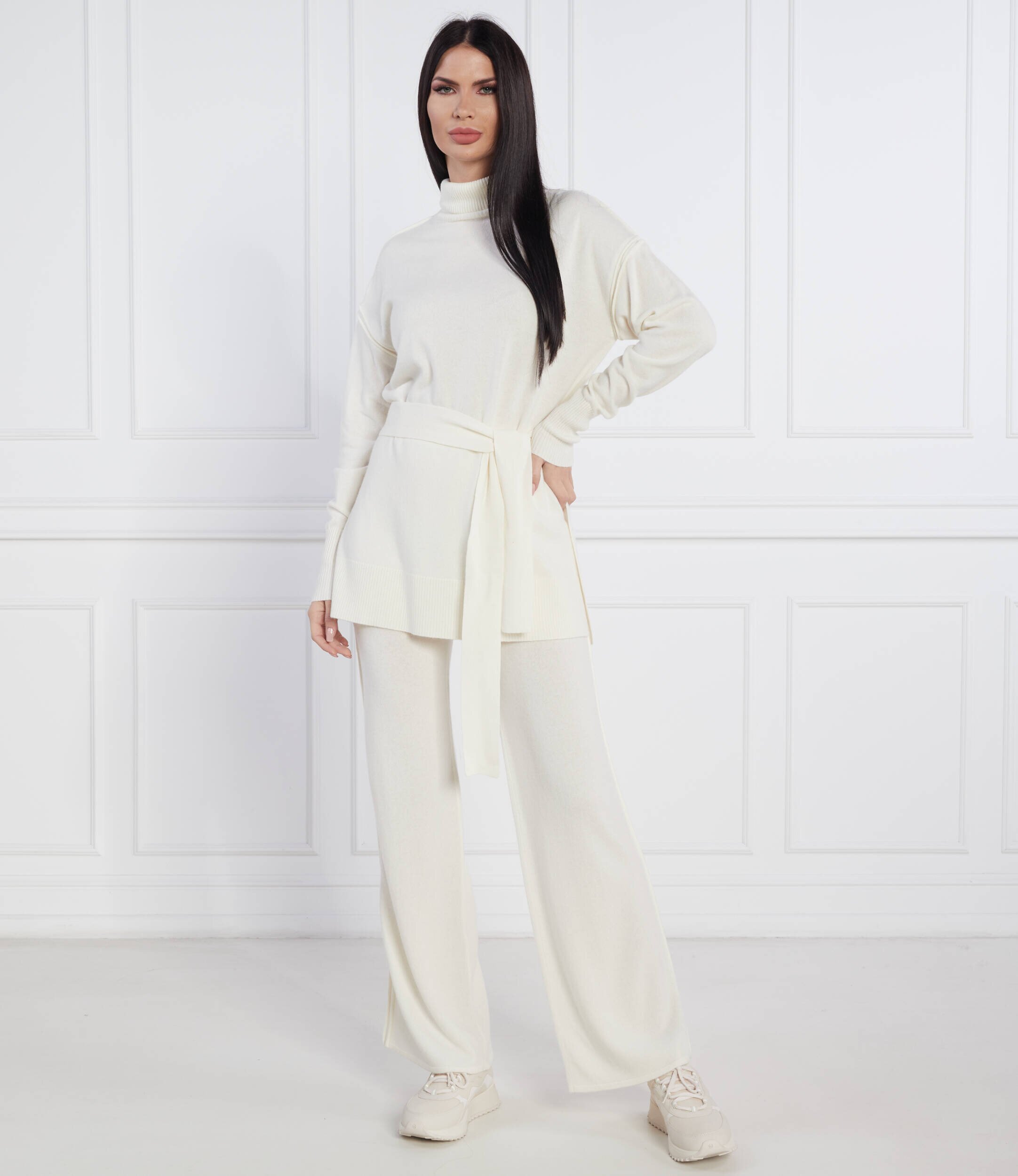 Beatrice B de lână maletă maglia | regular fit cu adaos de cașmir