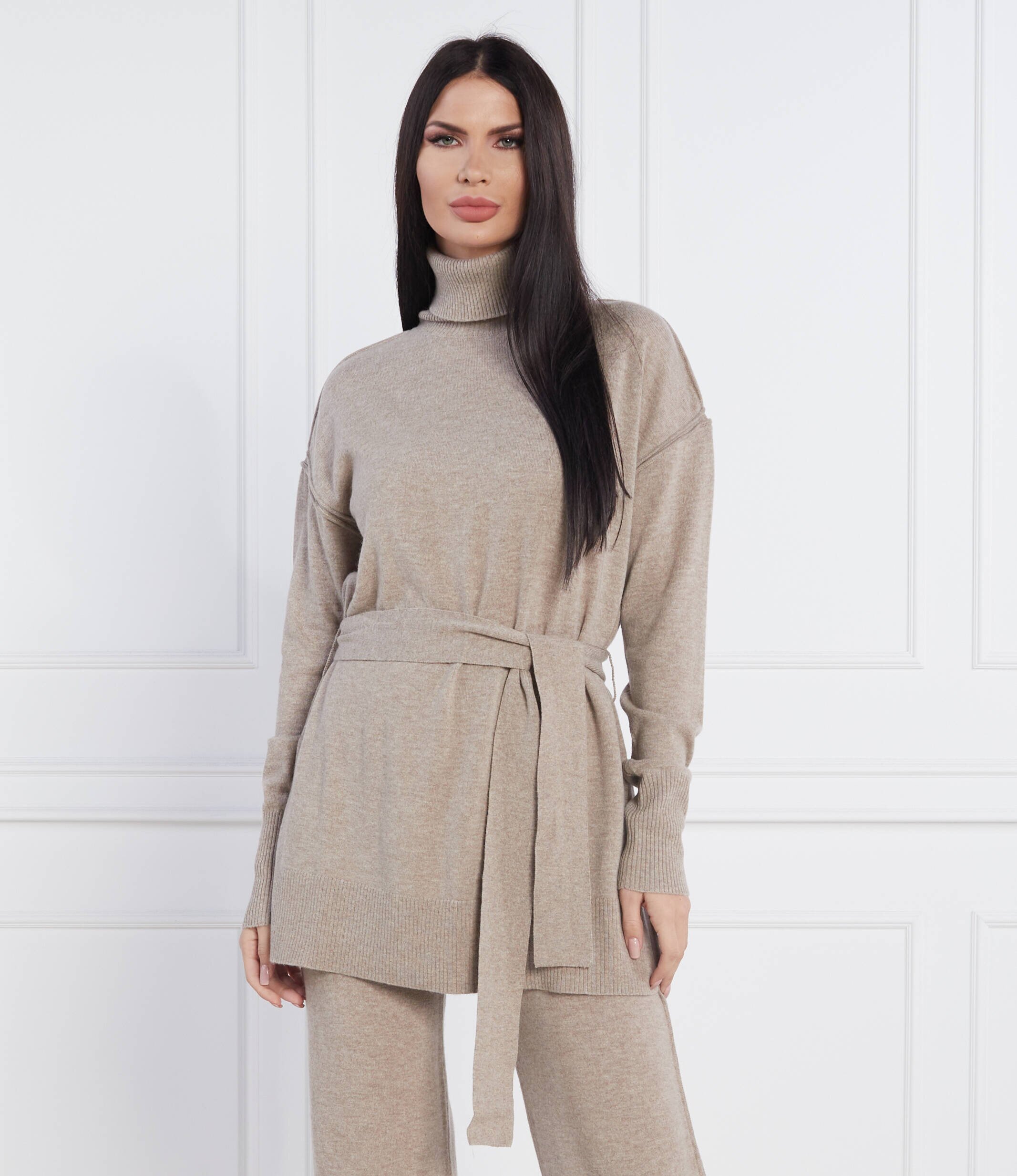 Beatrice B de lână maletă maglia | regular fit cu adaos de cașmir