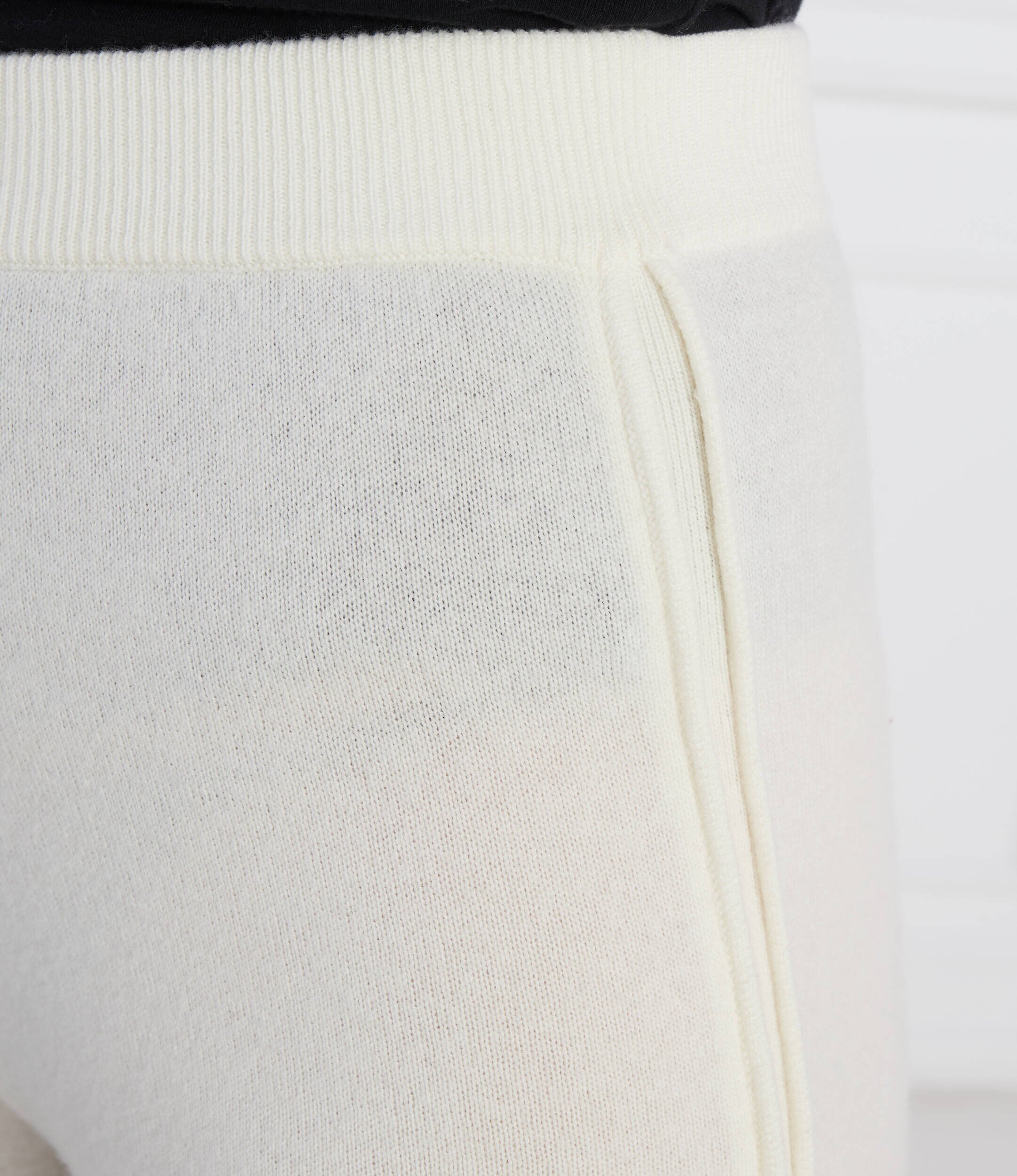 Beatrice B De lână pantaloni de tricot | Relaxed fit cu adaos de cașmir