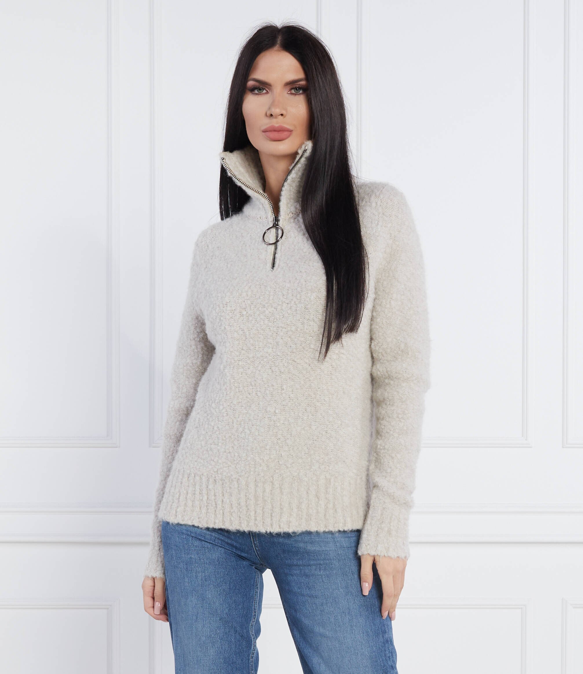 Beatrice B de lână pulover maglia | regular fit