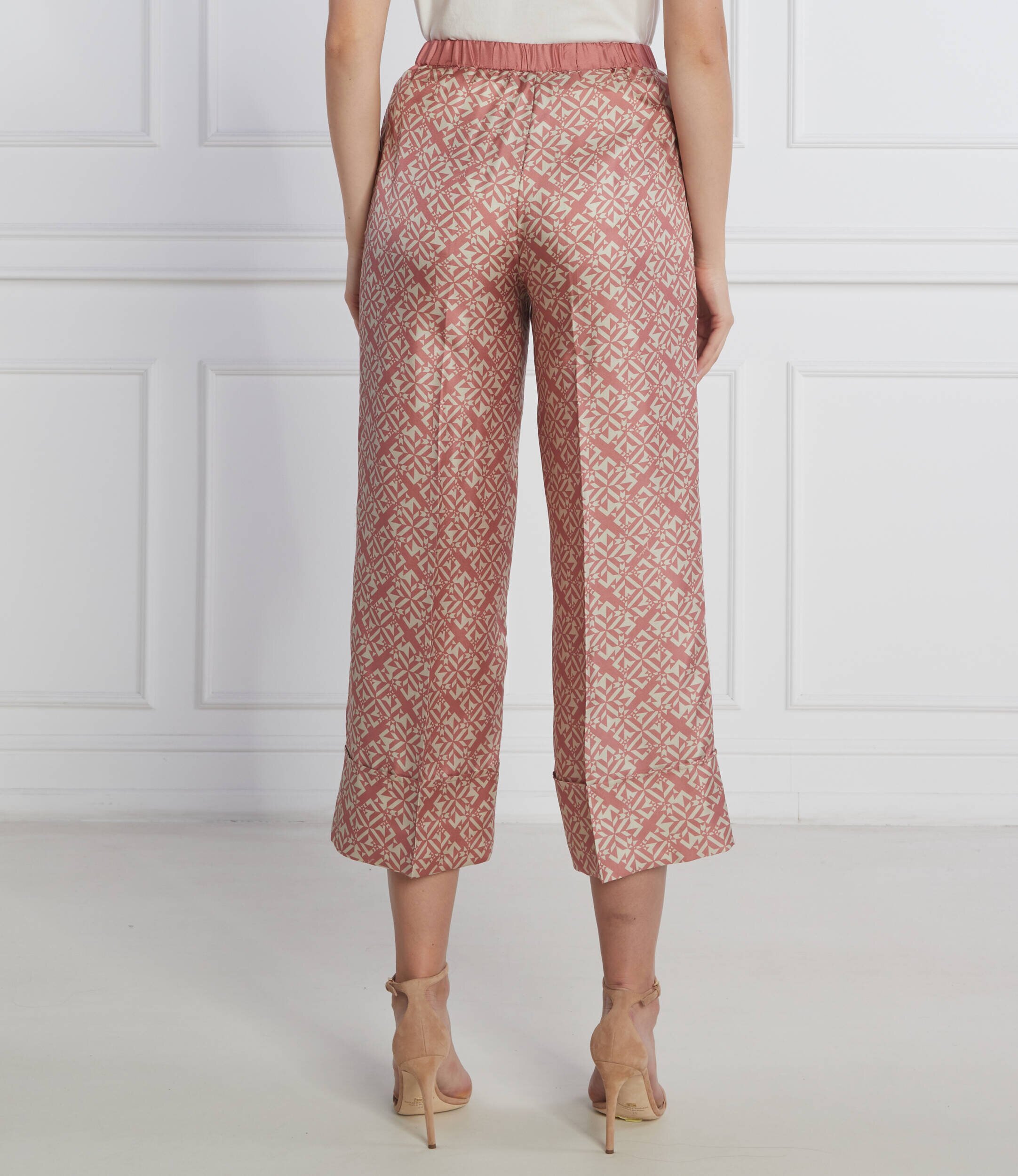 Beatrice B De mătase pantaloni | Relaxed fit