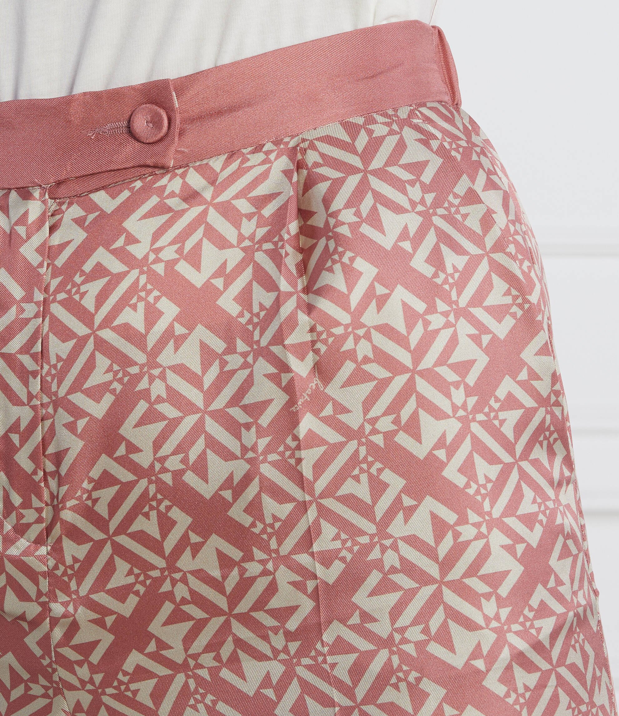 Beatrice B De mătase pantaloni | Relaxed fit