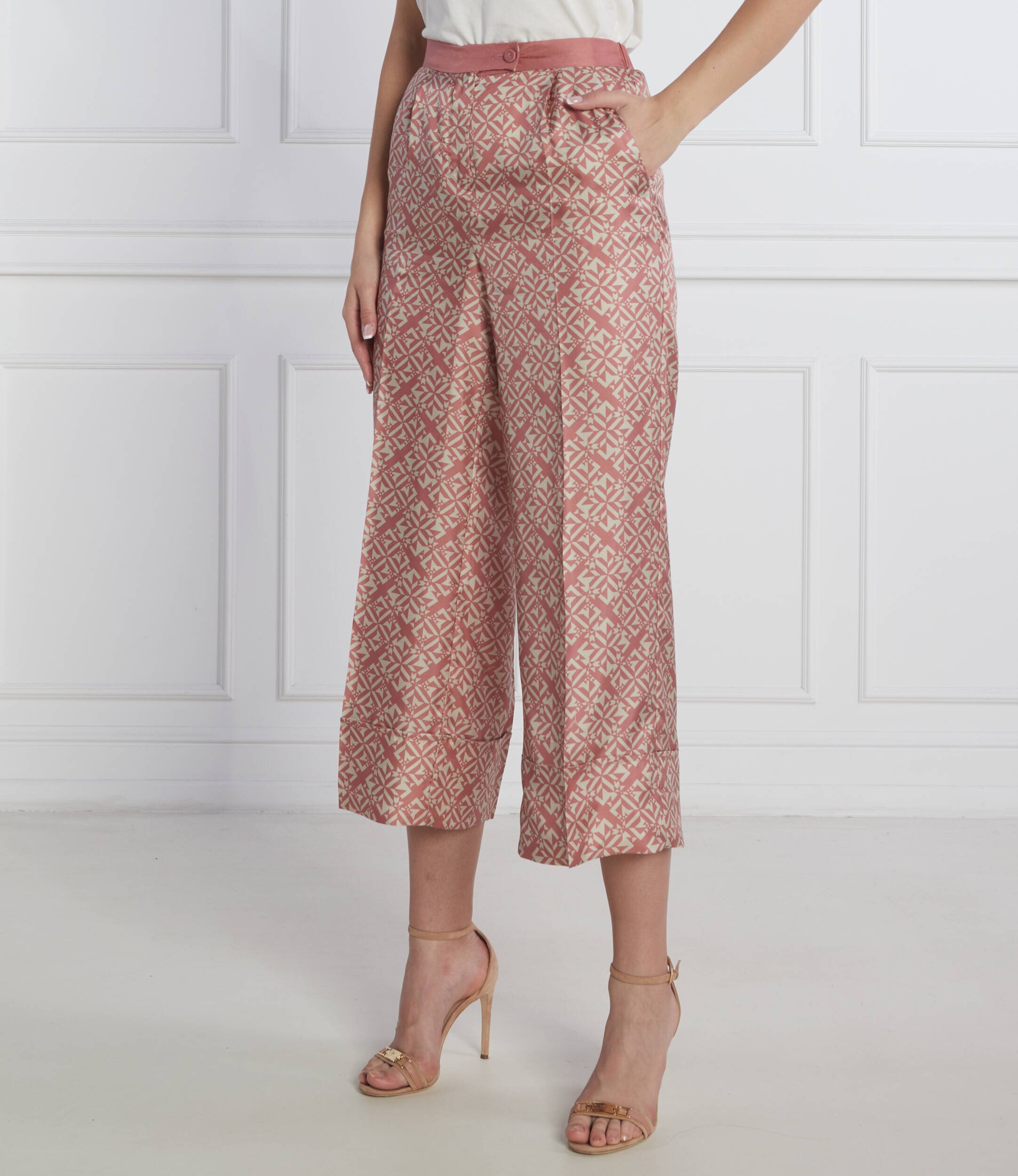 Beatrice B De mătase pantaloni | Relaxed fit