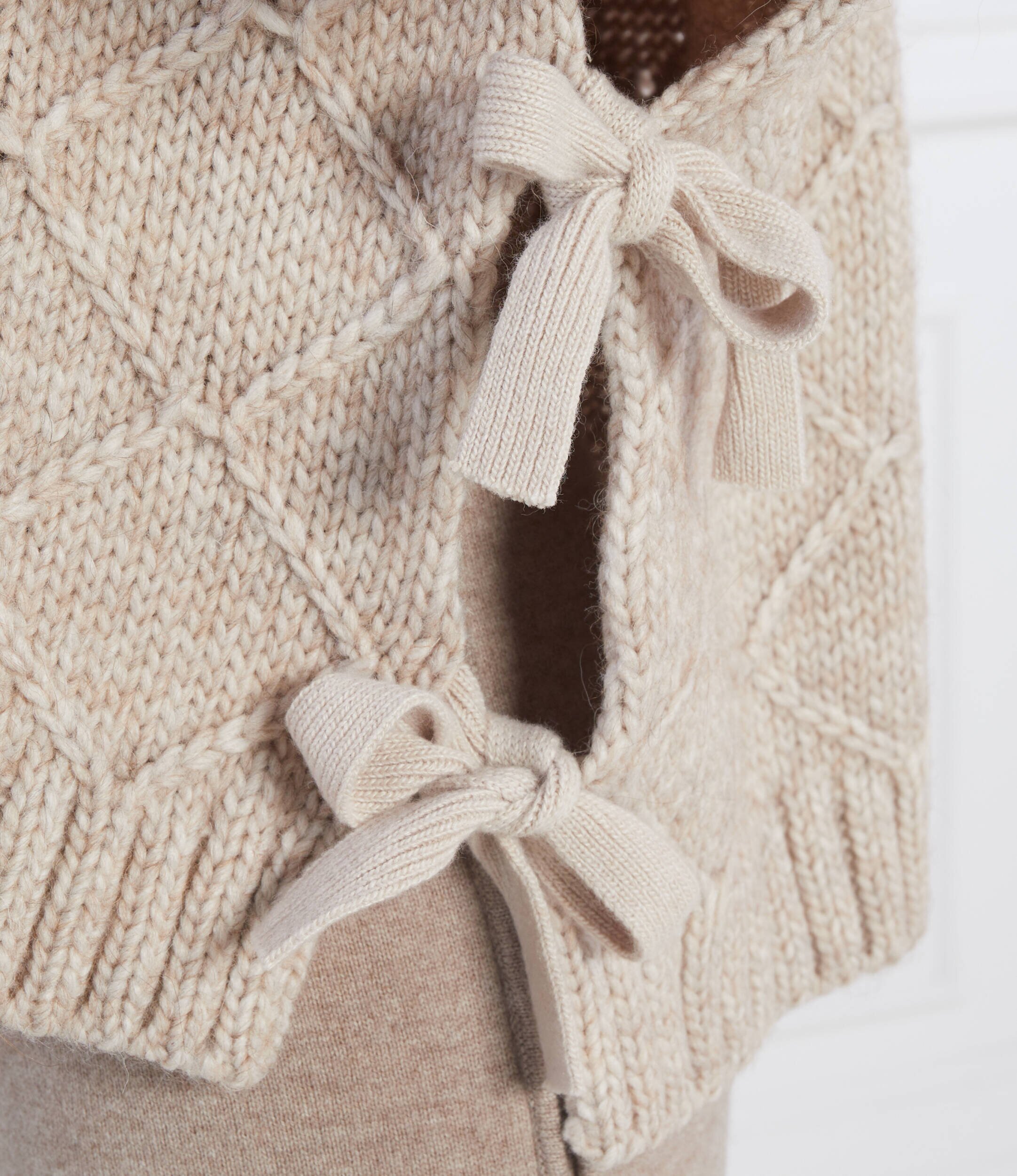 Beatrice B Vestă GILET | Regular Fit cu adaos de lână