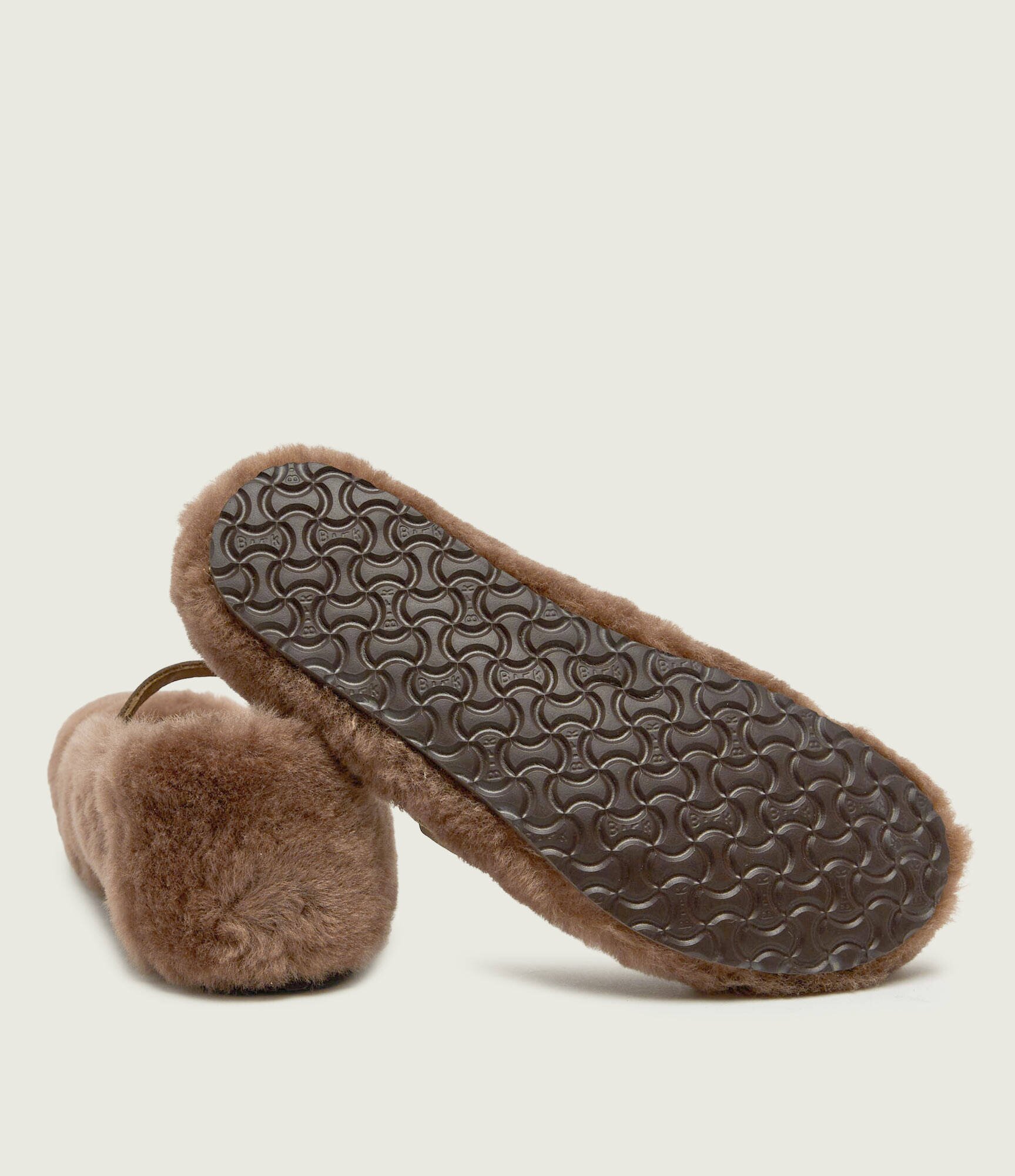 Birkenstock Balerini Santa Clarita Mary Jane| shearling| narrow fit cu adaos de piele