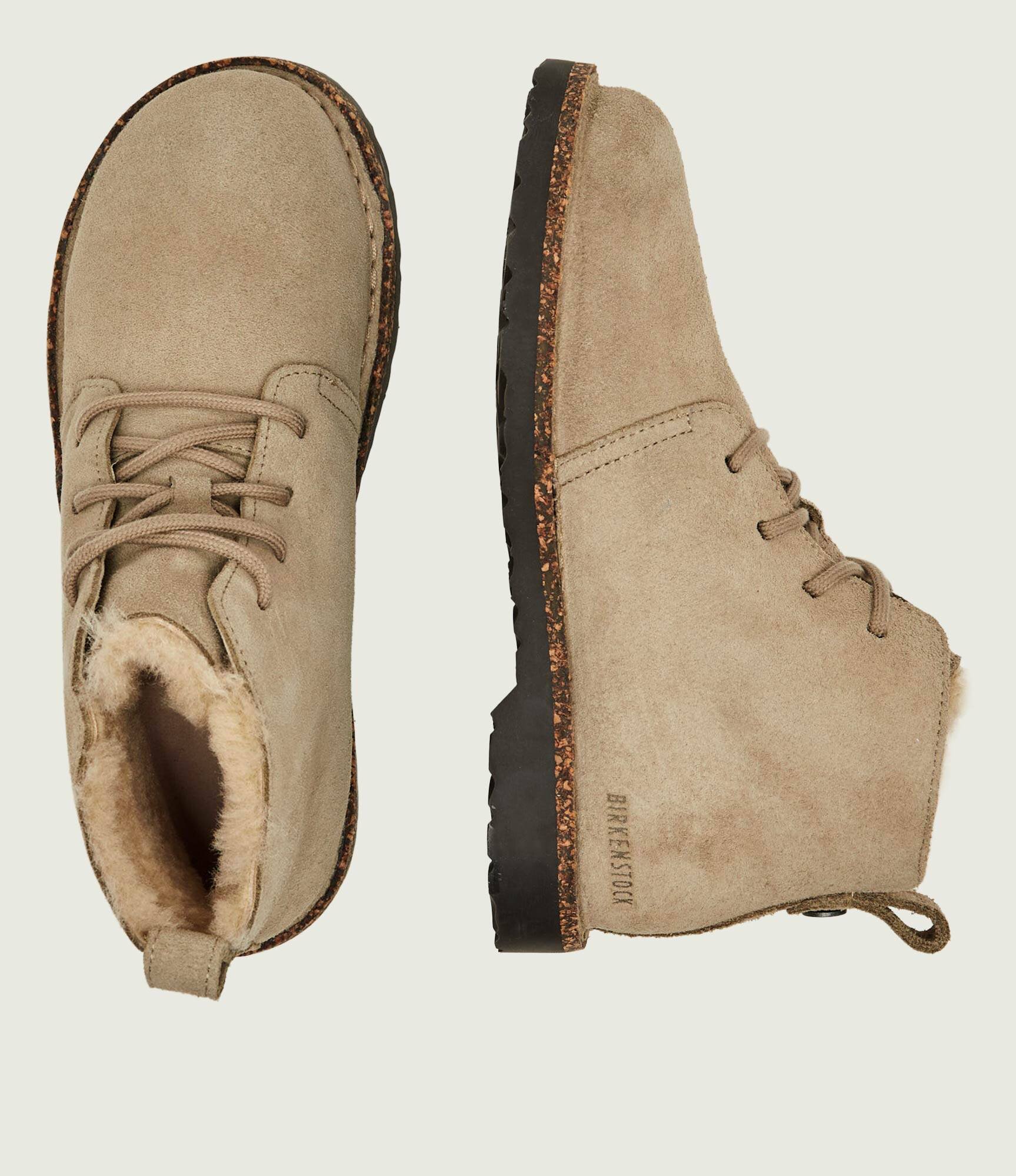 Birkenstock Botine Uppsala Mid | piele întoarsă (zamsz) | cu adaos de lână | narrow fit | shearling