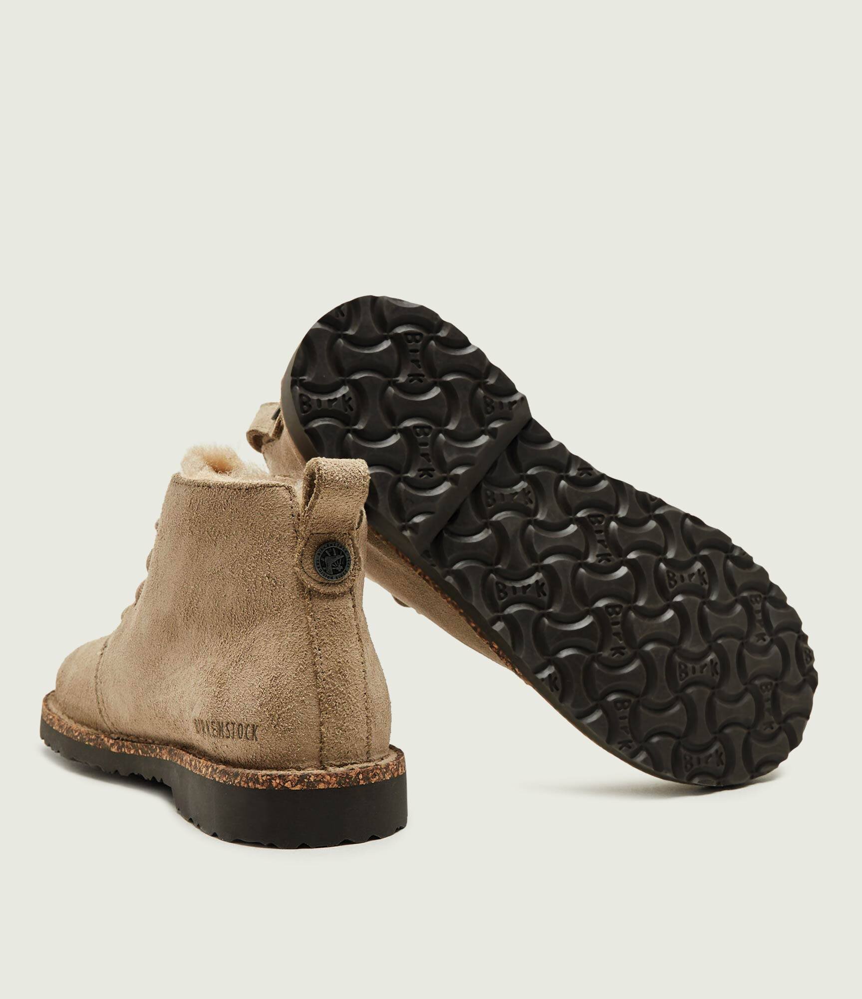 Birkenstock Botine Uppsala Mid | piele întoarsă (zamsz) | cu adaos de lână | narrow fit | shearling