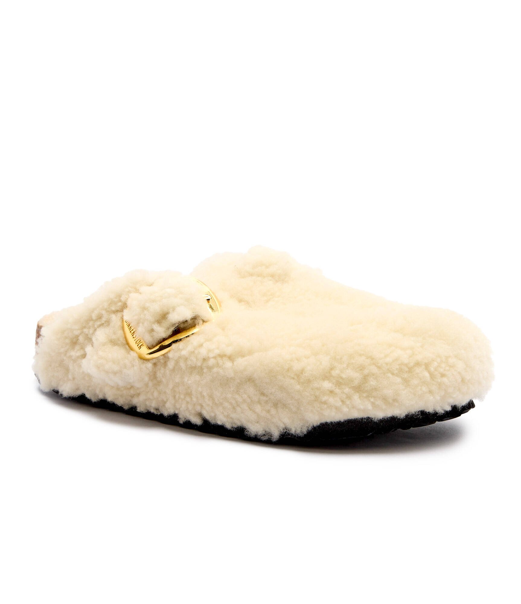 Birkenstock De lână mules (încălțăminte) Boston | shearling | narrow fit