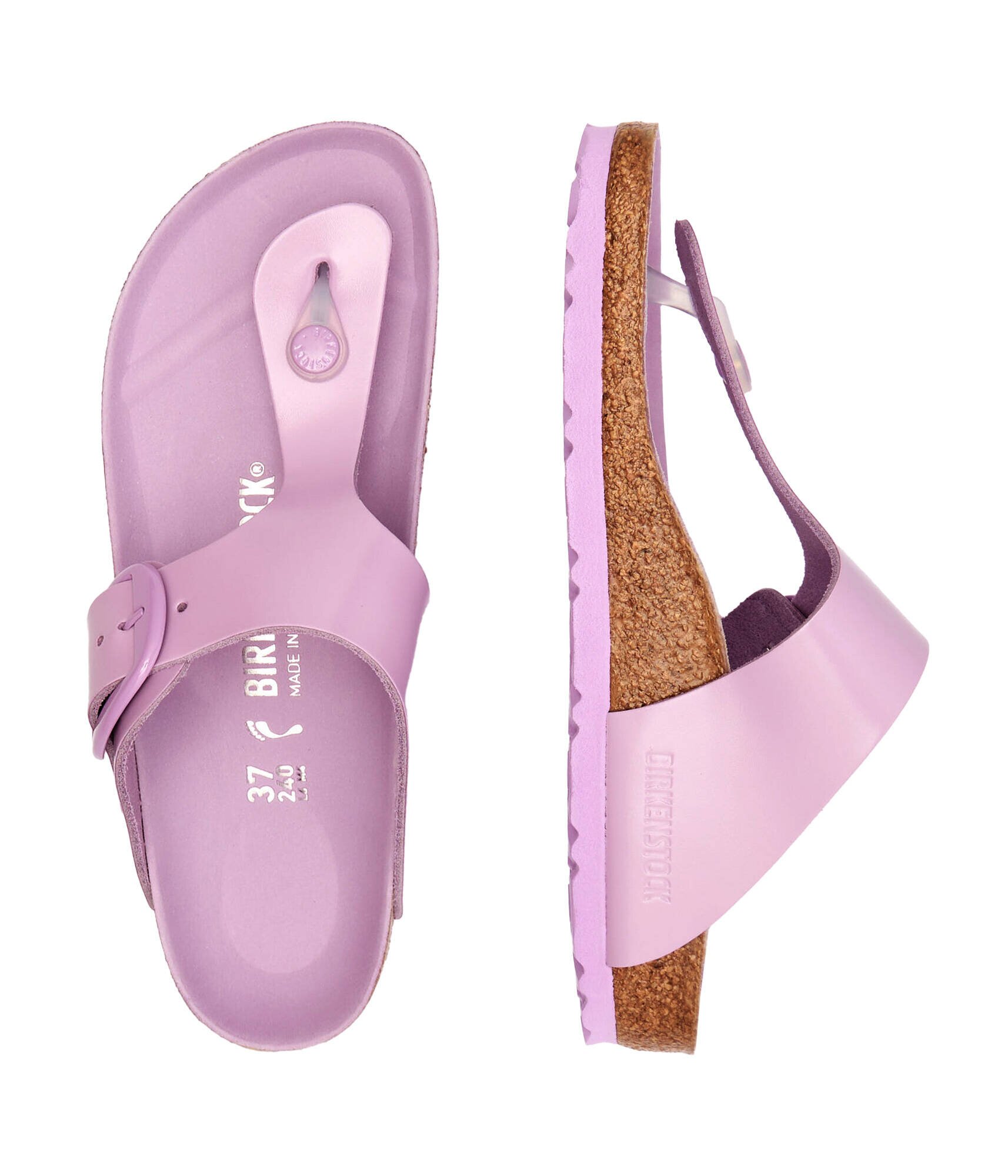 Birkenstock De piele flip flops Gizeh