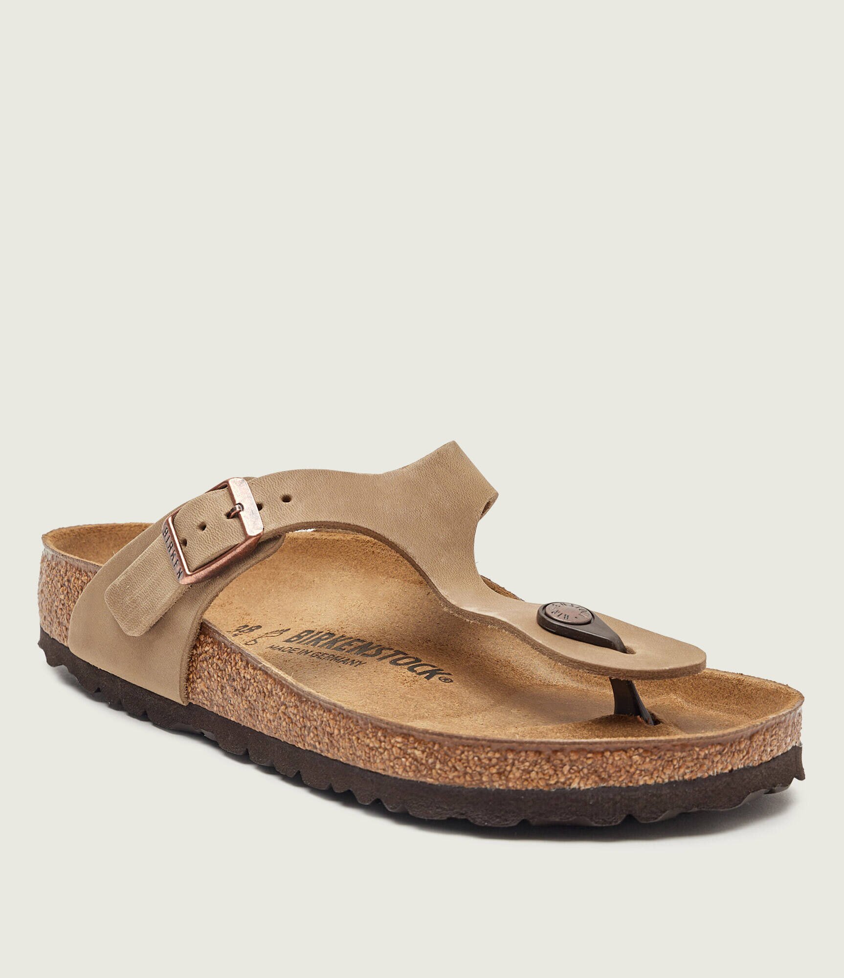 Birkenstock De piele flip flops Gizeh LEOI | regular fit