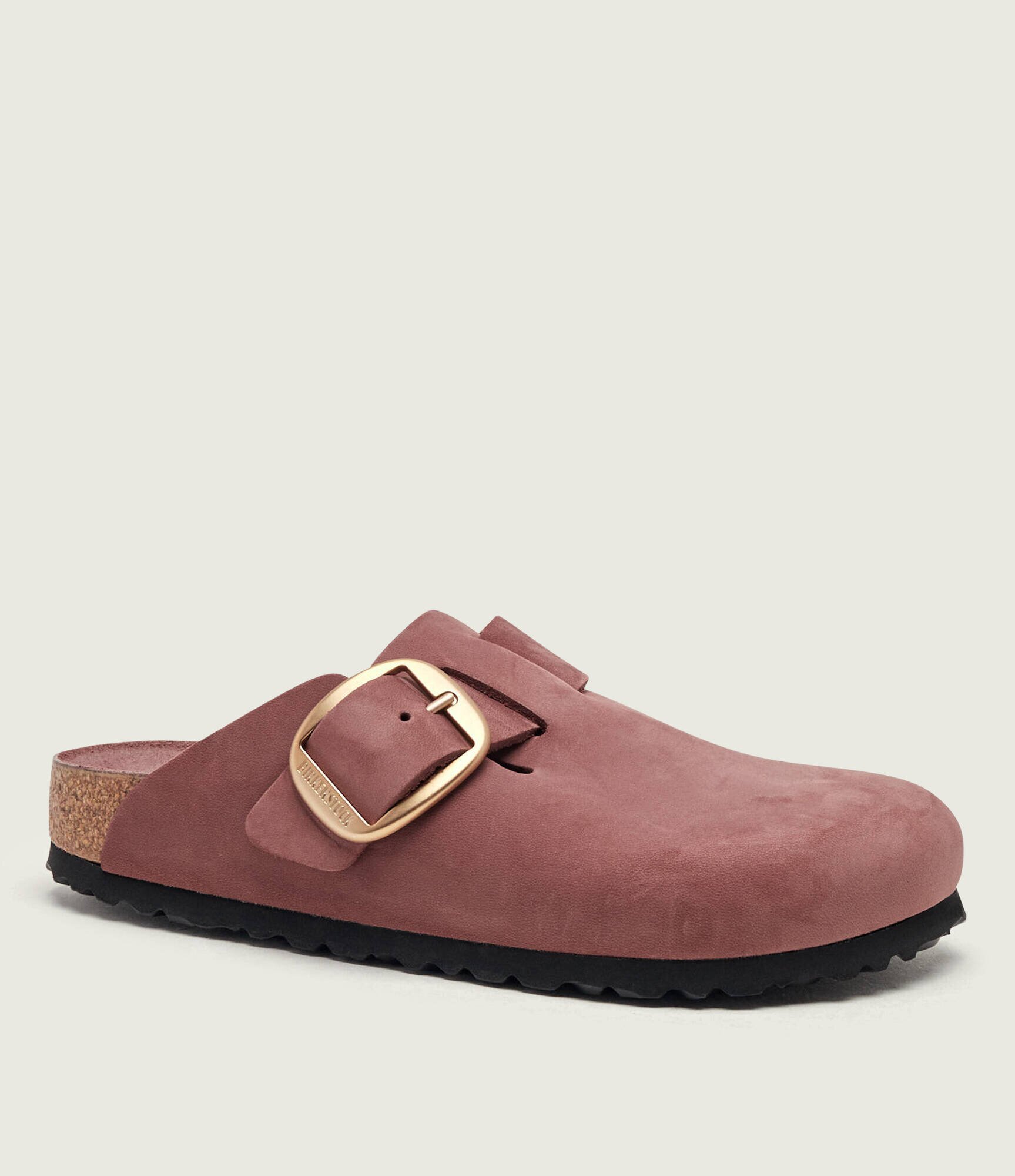 Birkenstock De piele mules (încălțăminte) Boston Big Buckle | narrow fit