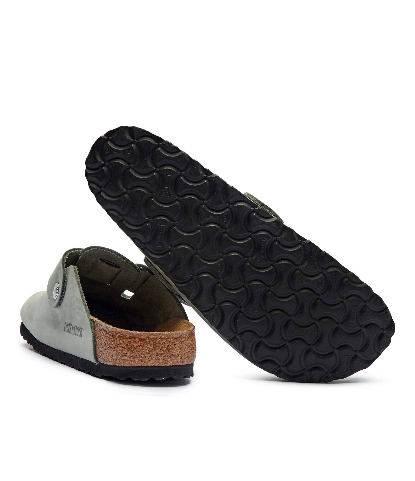 Birkenstock De piele mules (încălțăminte) Boston Big Buckle | narrow fit