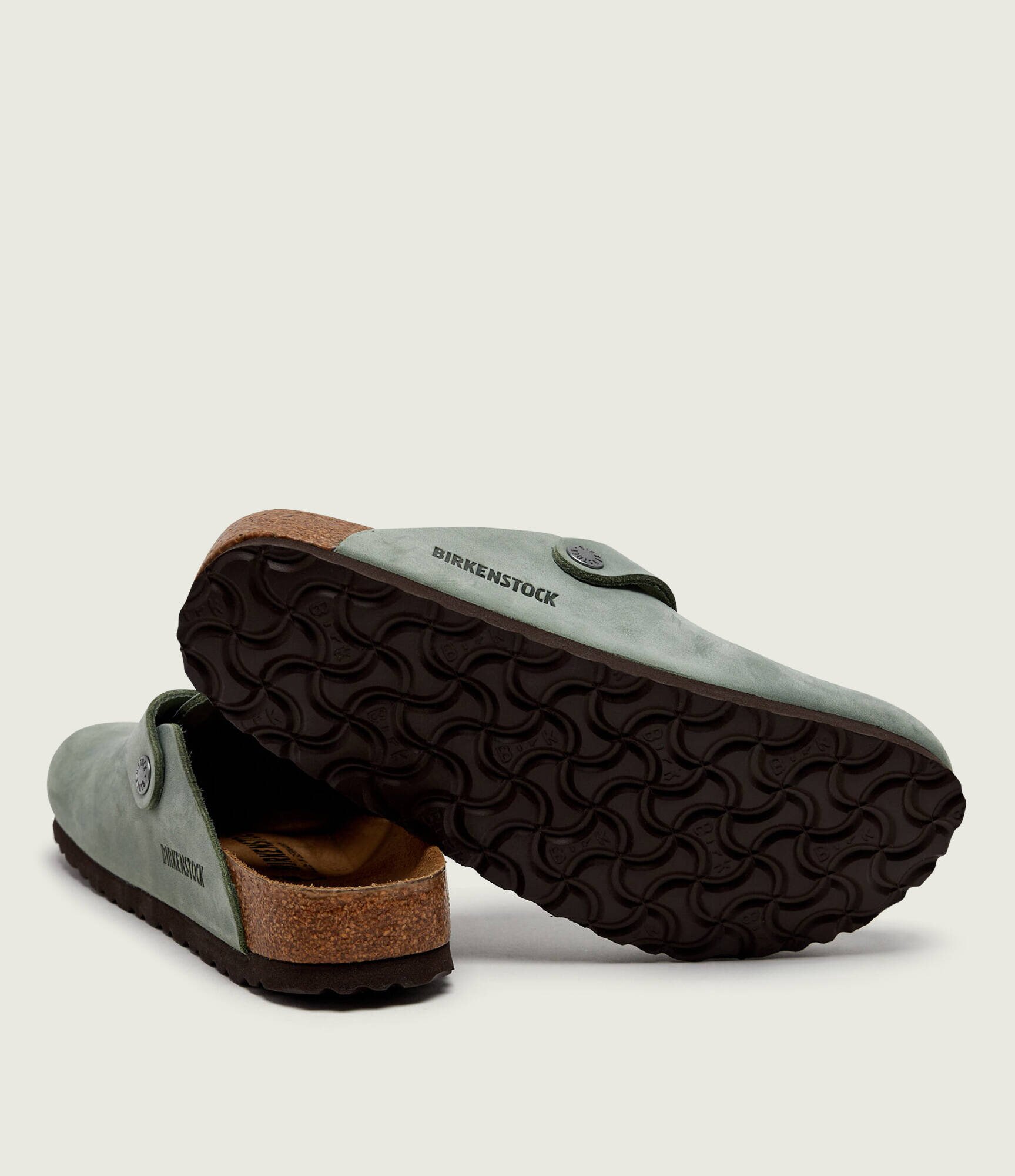 Birkenstock De piele mules (încălțăminte) Boston Bs | narrow fit