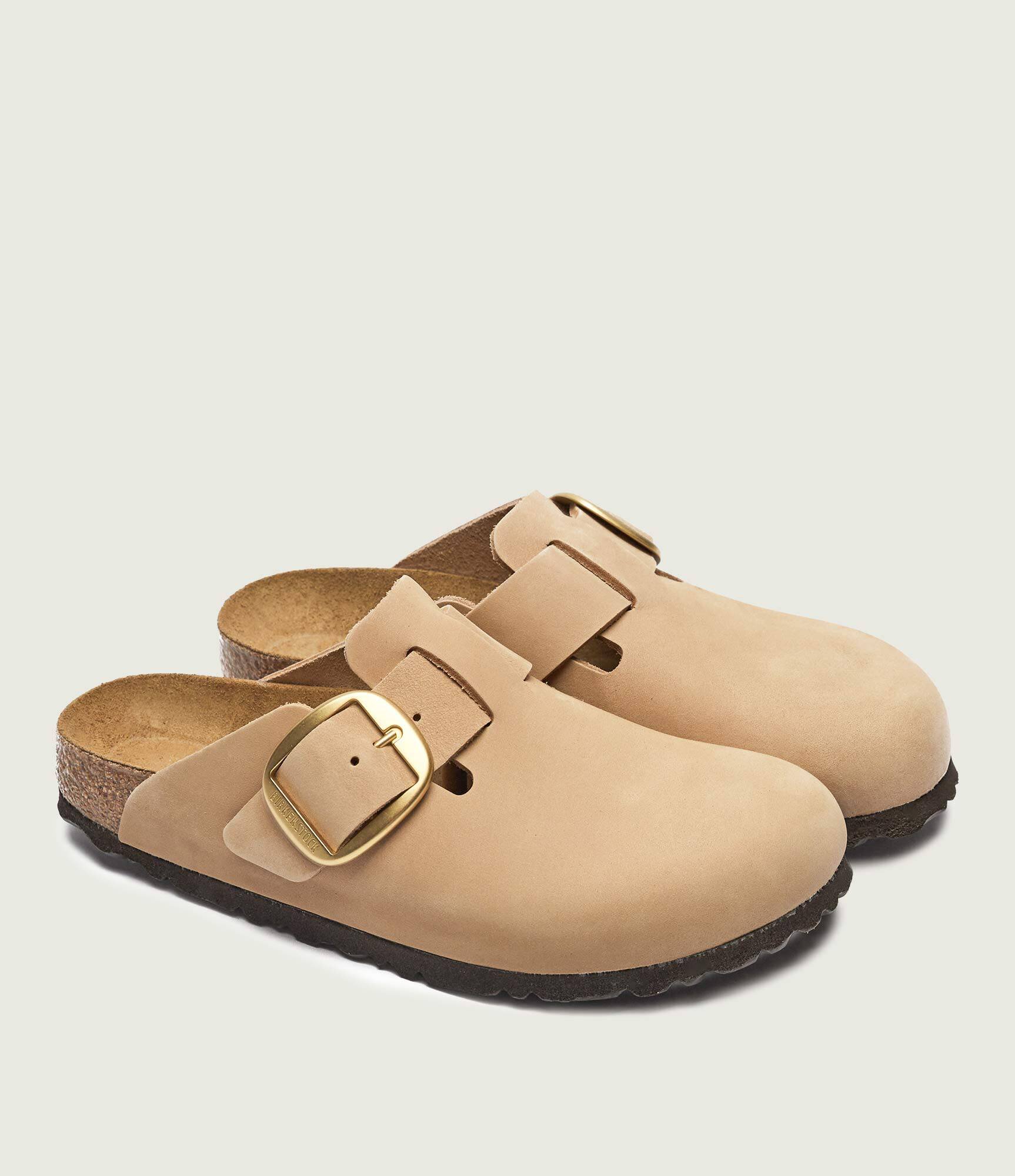 Birkenstock De piele mules (încălțăminte) boston | narrow fit