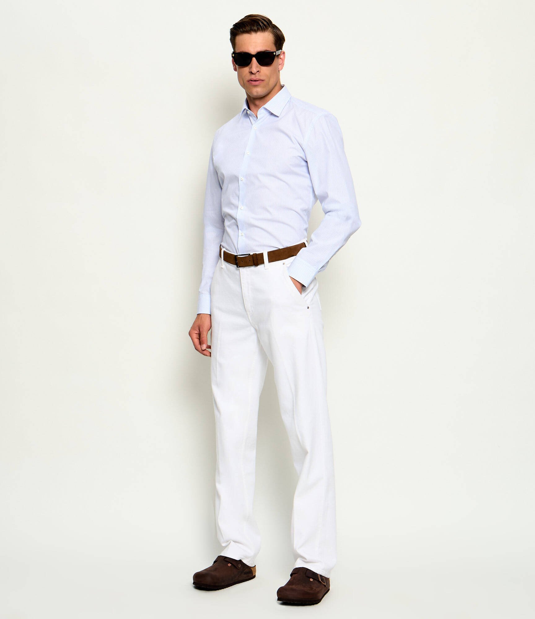 Birkenstock De piele mules (încălțăminte) Boston | regular fit