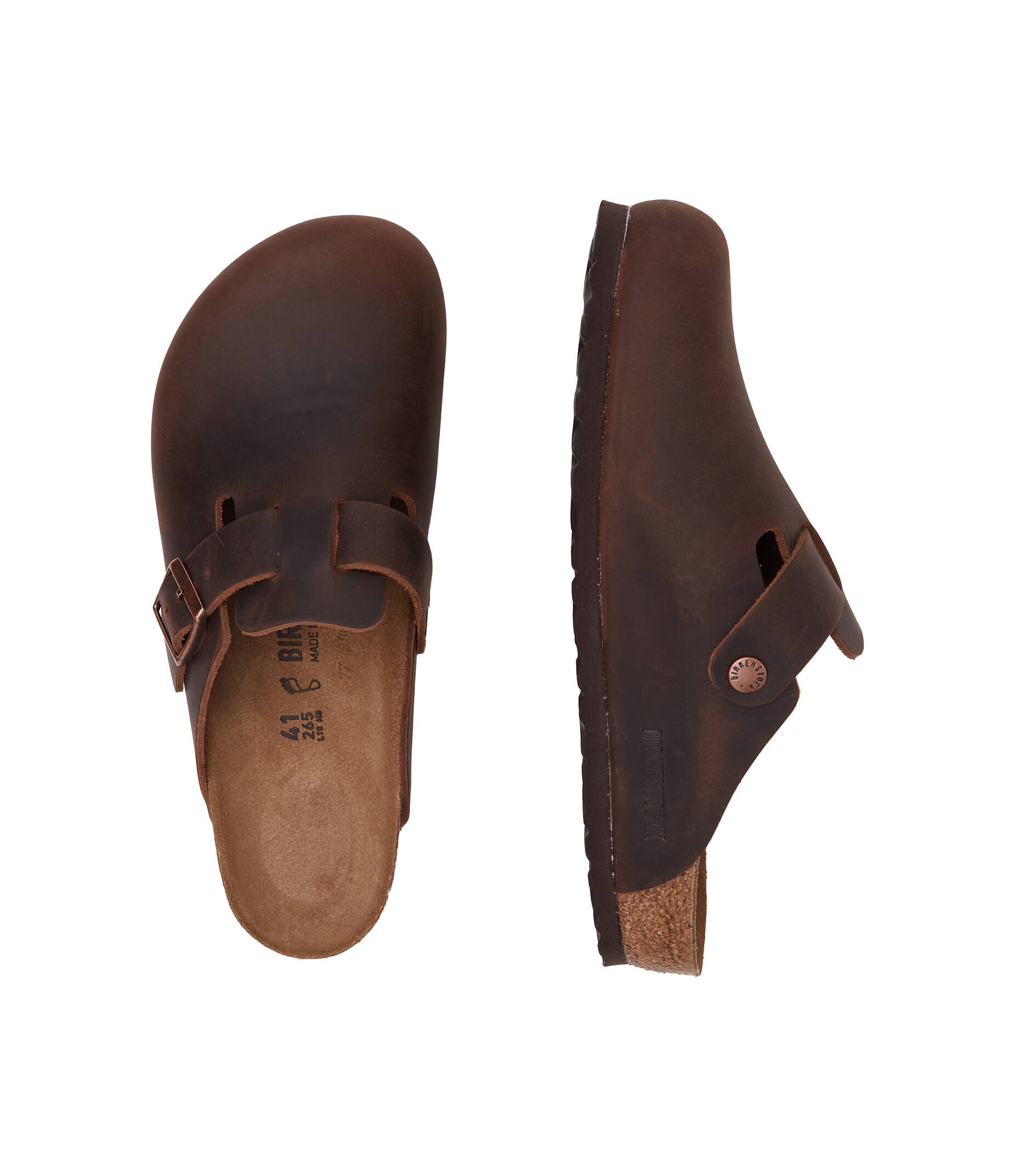 Birkenstock De piele mules (încălțăminte) Boston | regular fit