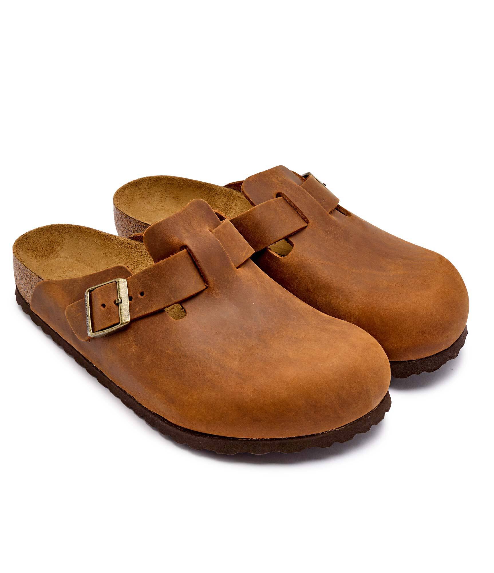 Birkenstock De piele mules (încălțăminte) Boston | regular fit