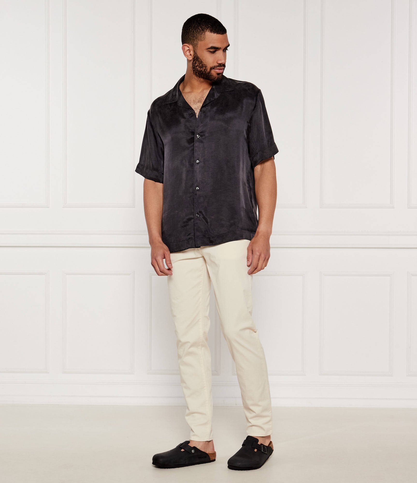 Birkenstock De piele mules (încălțăminte) Boston | regular fit